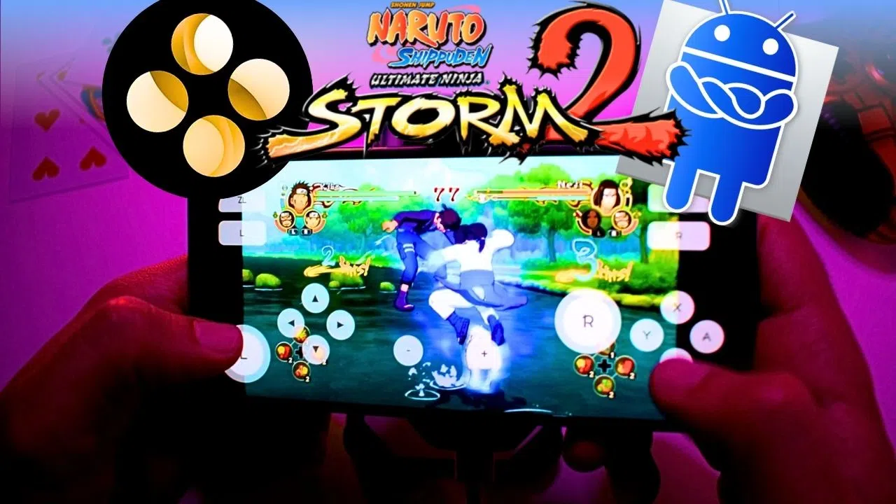 Descàrrega gratuïta de Naruto Shippuden Ultimate Ninja Storm 2 per a Android - Emulador Skyline Edge