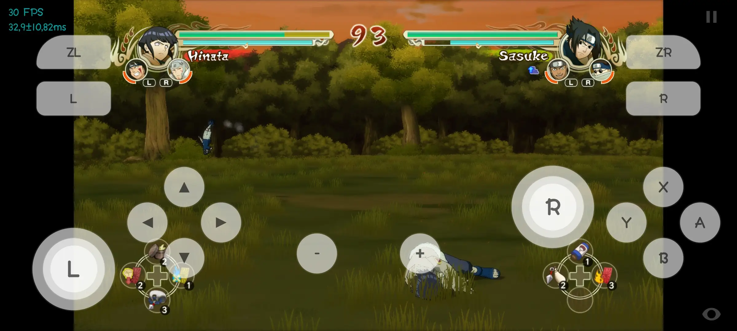 Naruto Shippuden Ultimate Ninja Storm 2 ilmainen lataus Androidille - Skyline Edge -emulaattori