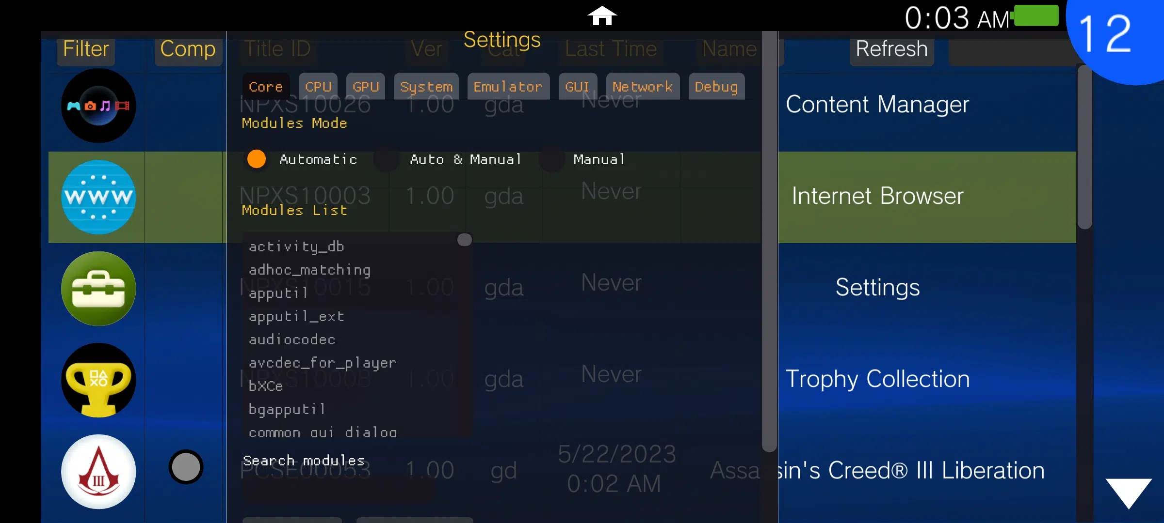 Daxistina APK-a Vita3k Android - Daxistina APK-ya PS Vita Emulator Android