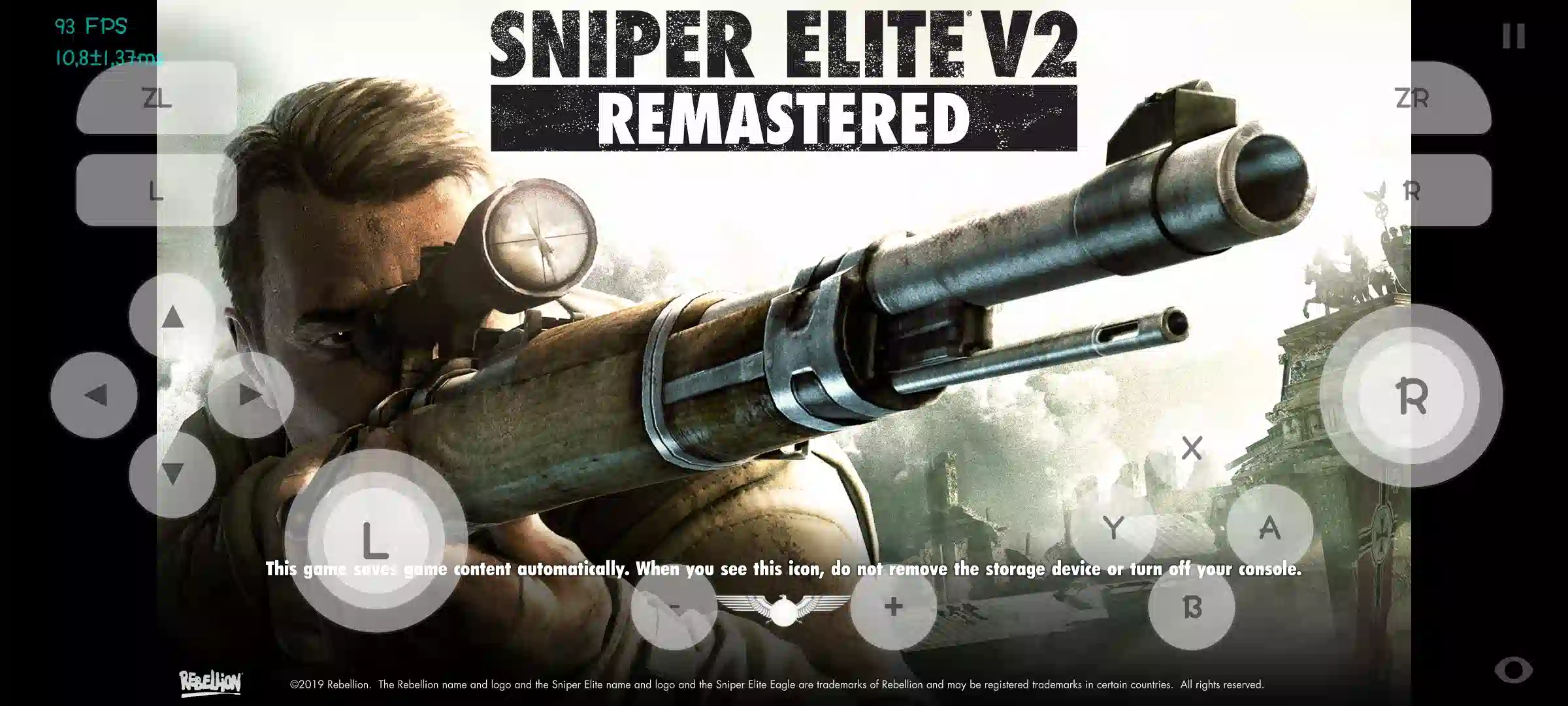 Sniper Elite V2 Remastered Game Mobile — Nintendo Switch emulators Android ierīcēm — Skyline Emulator Edge