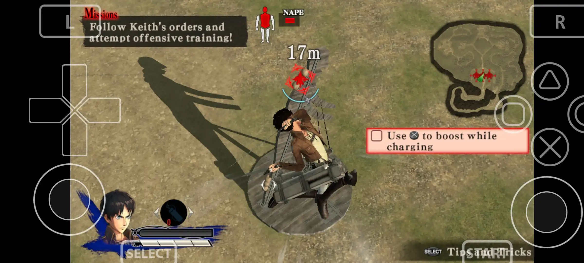 Attack on Titan APK + OBB - Descărcare Android - Emulator Android Vita3k