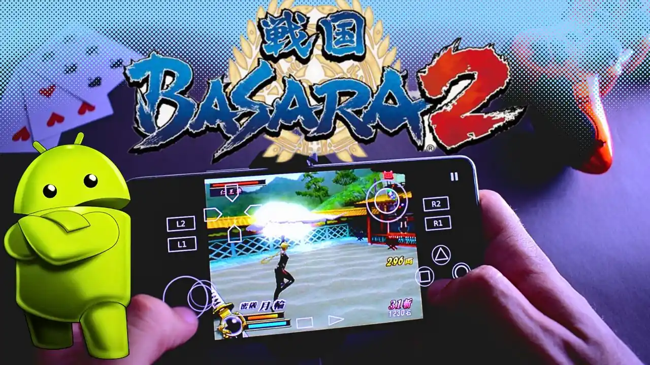 Sengoku Basara 2 APK + OBB Télécharger Android - Aethersx2 Émulateur Android PS2