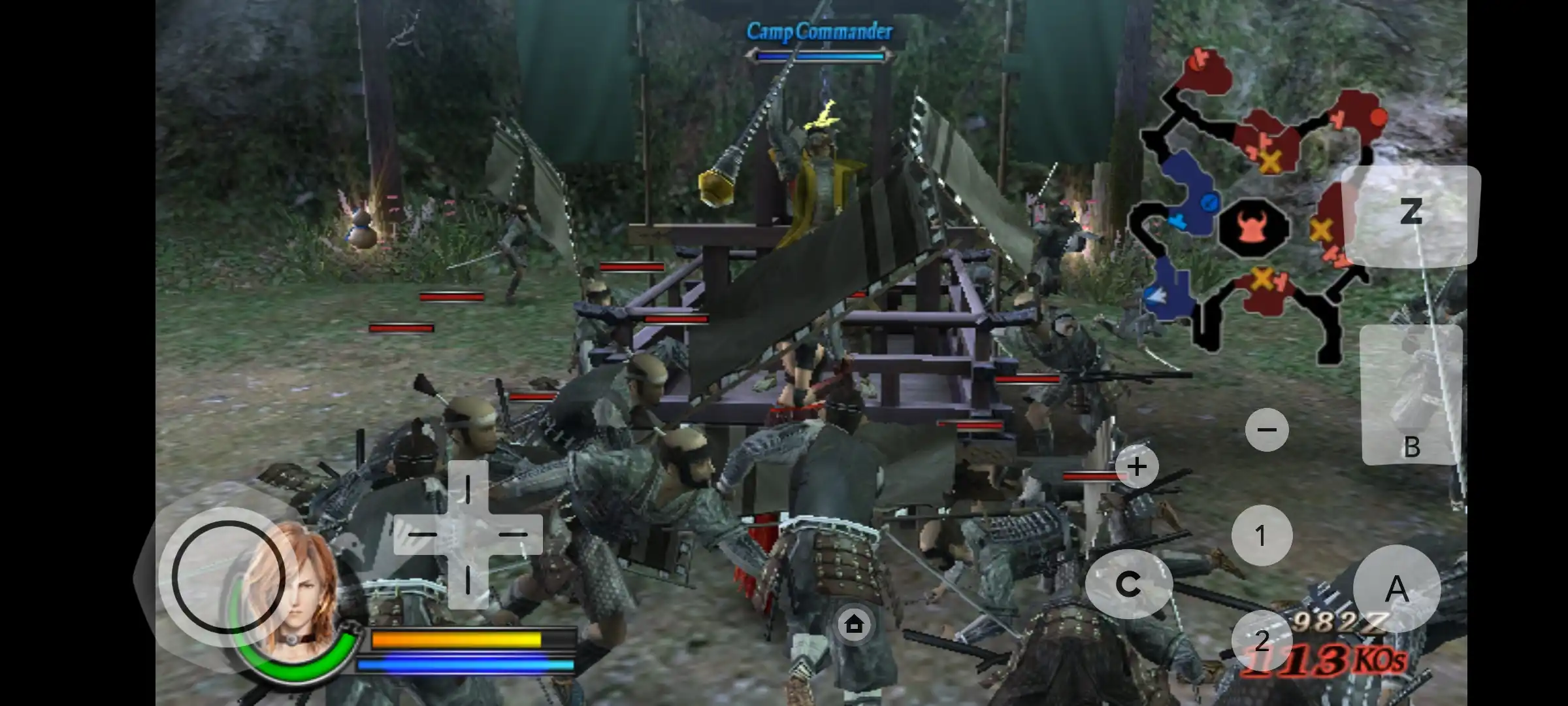 Sengoku Basara Samurai Heroes Descàrrega gratuïta d'Android Emulator Wii - Dolphin Emulator