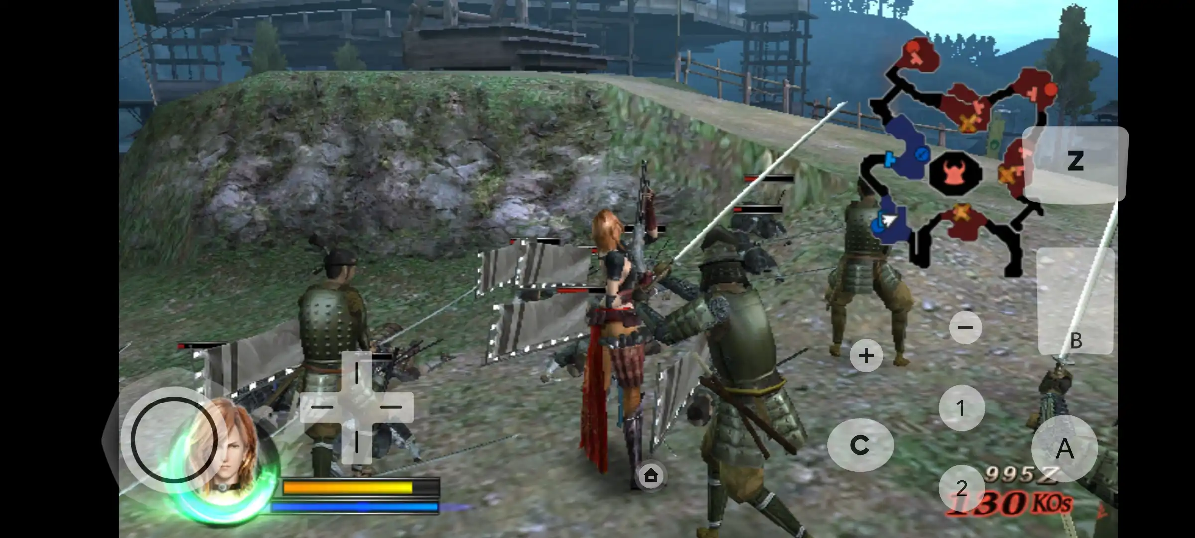 Sengoku Basara Samurai Heroes Descàrrega gratuïta d'Android Emulator Wii - Dolphin Emulator