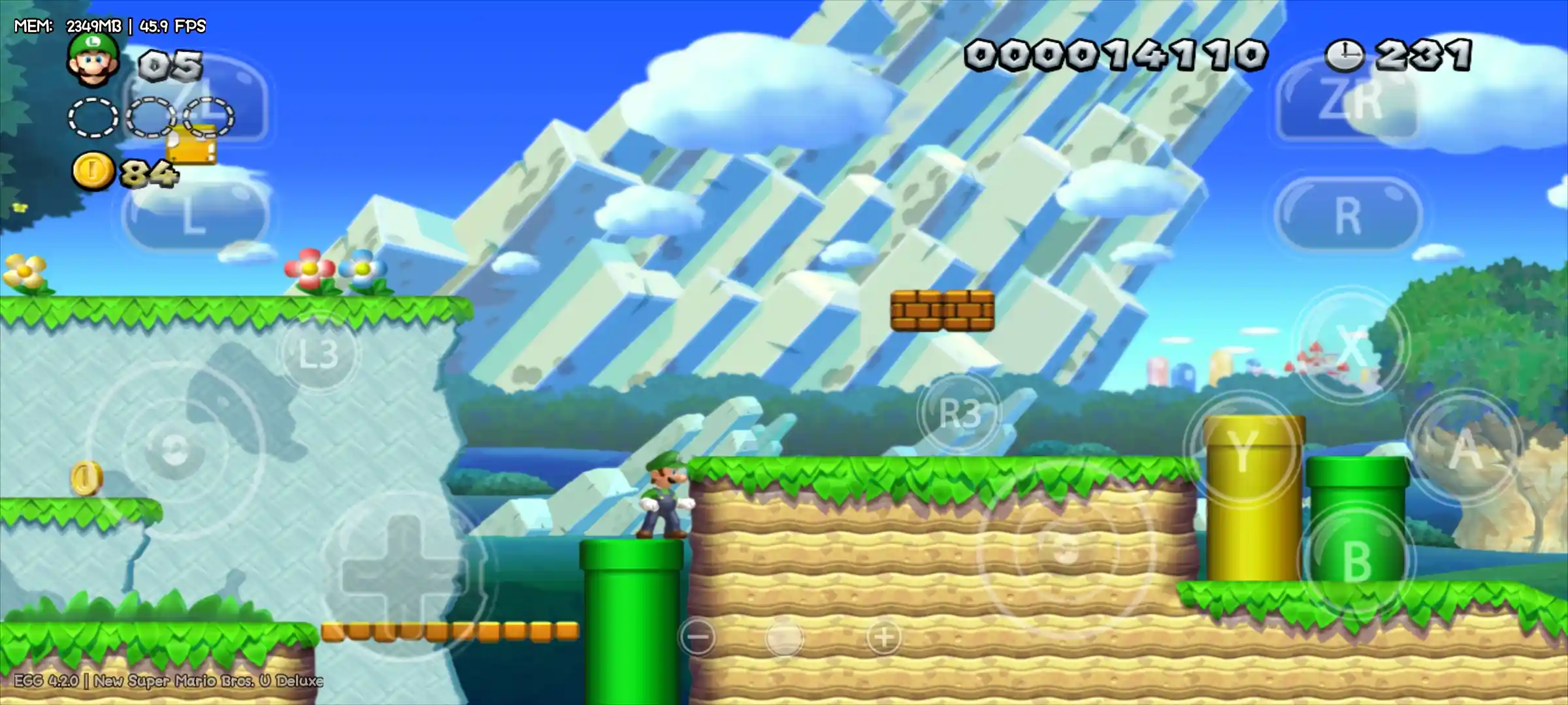 Descàrrega de New Super Mario Bros u Deluxe APK + OBB per a Android - EGG NS Android Emulator