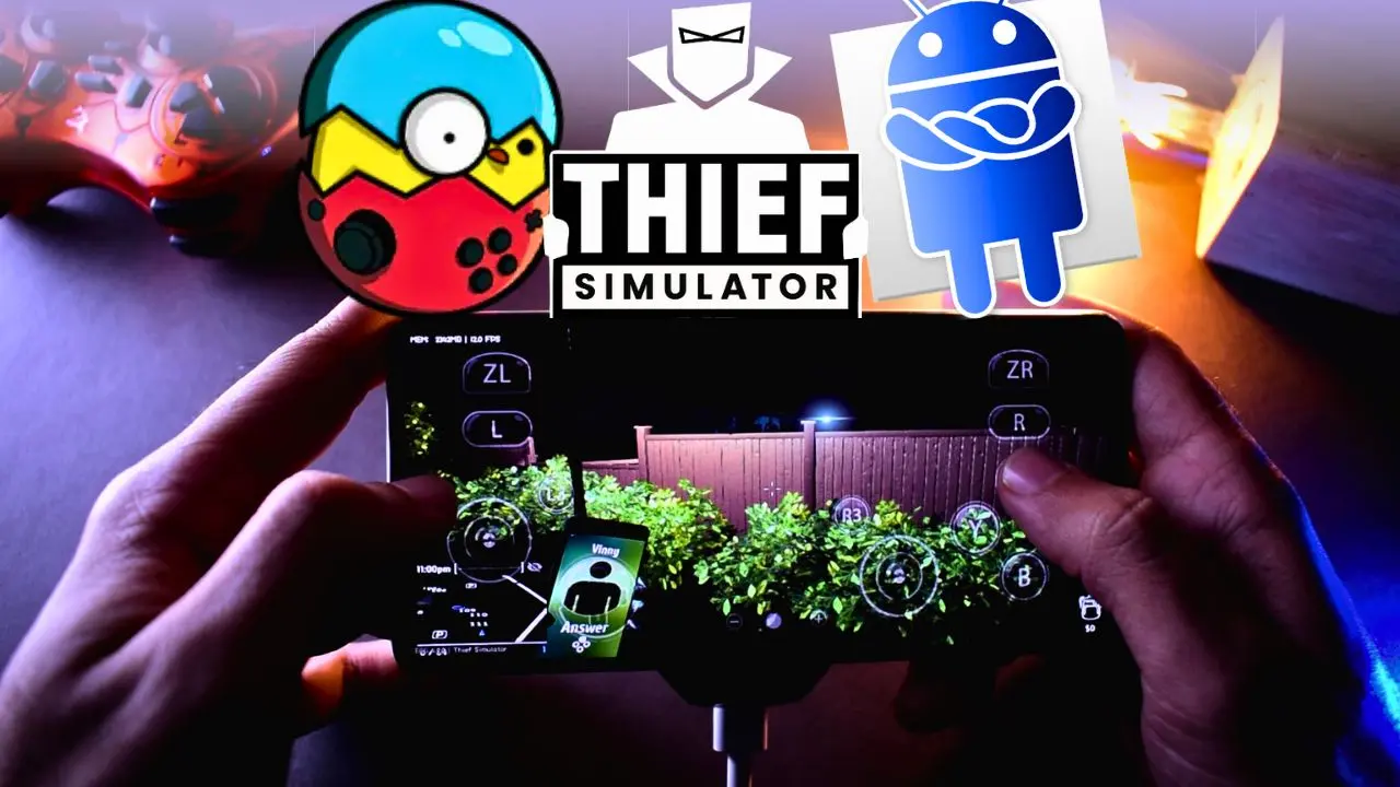 Émulateur de commutateur Thief Simulator Android télécharger apk + OBB gratuit - Émulateur Android EGG NS