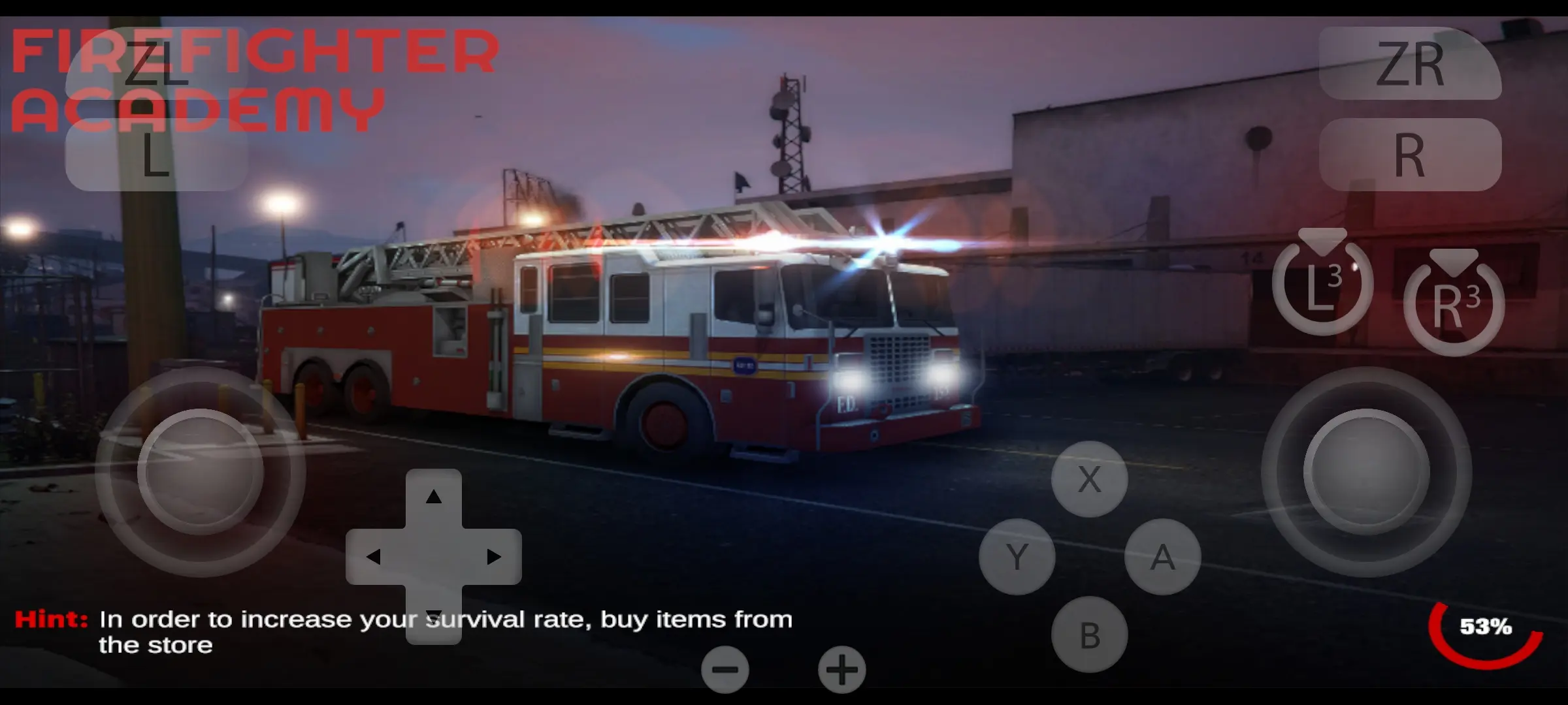 Firefighter Car Fire Truck Sim Driving 2022 Simulator apk obb android download free - yuzu emulator android