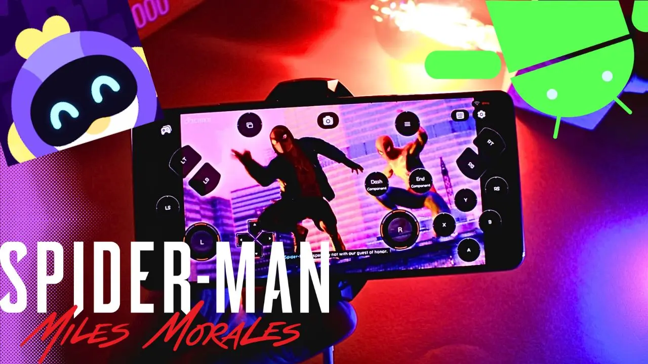 Kab laug sab-txiv neej Miles Morales APK obb download - Chikii Huab Gaming Android - App