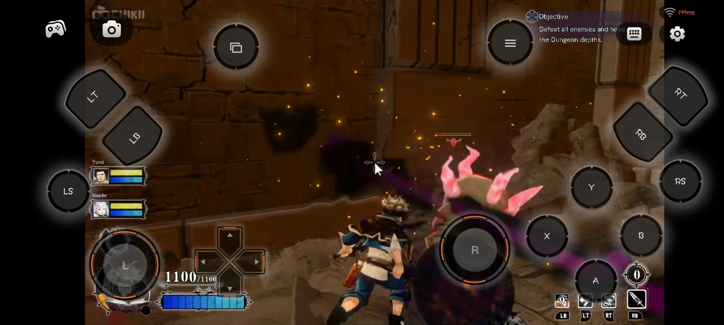 Black Clover Quartet Knights apk download - OBB android free - cloud gaming app - chikii