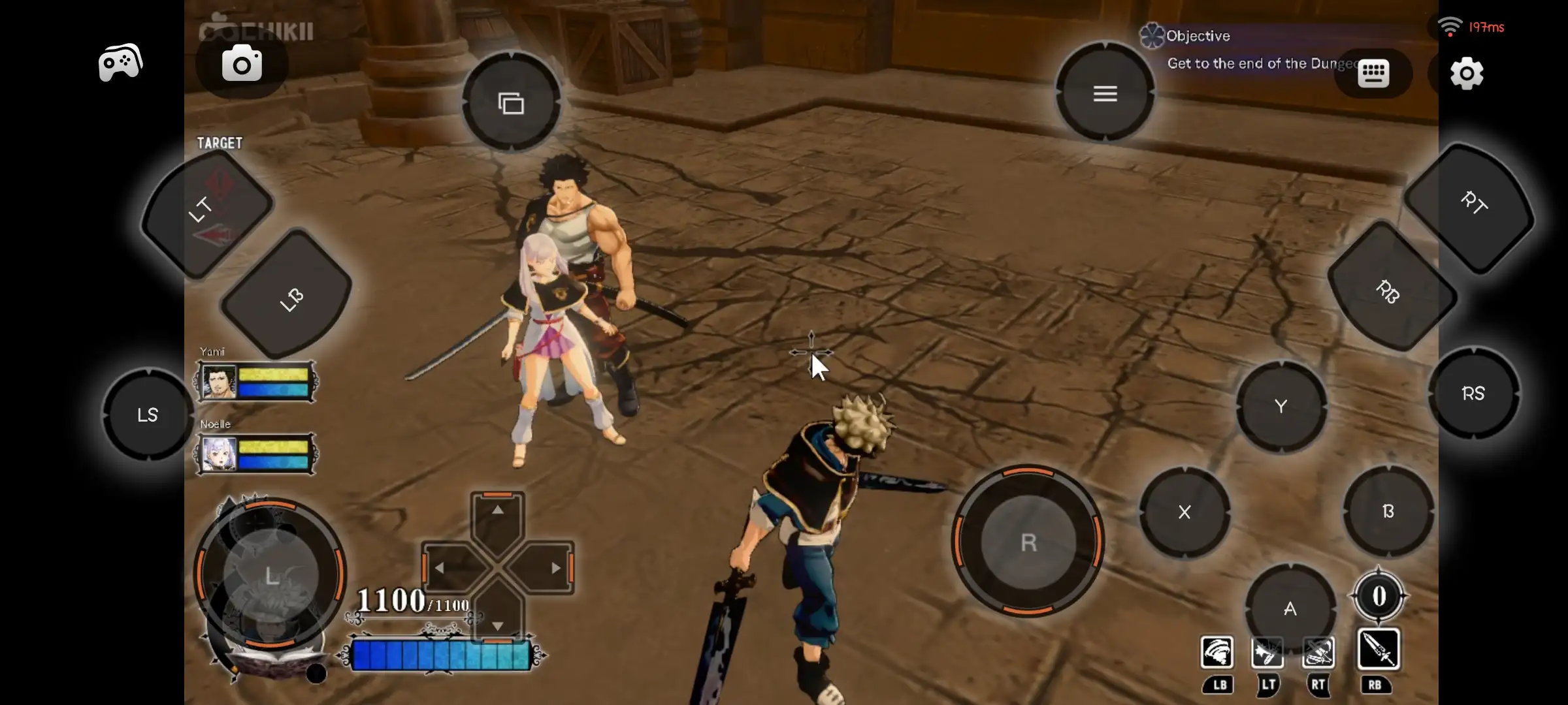 Black Clover Quartet Knights apk download - OBB android free - cloud gaming app - chikii