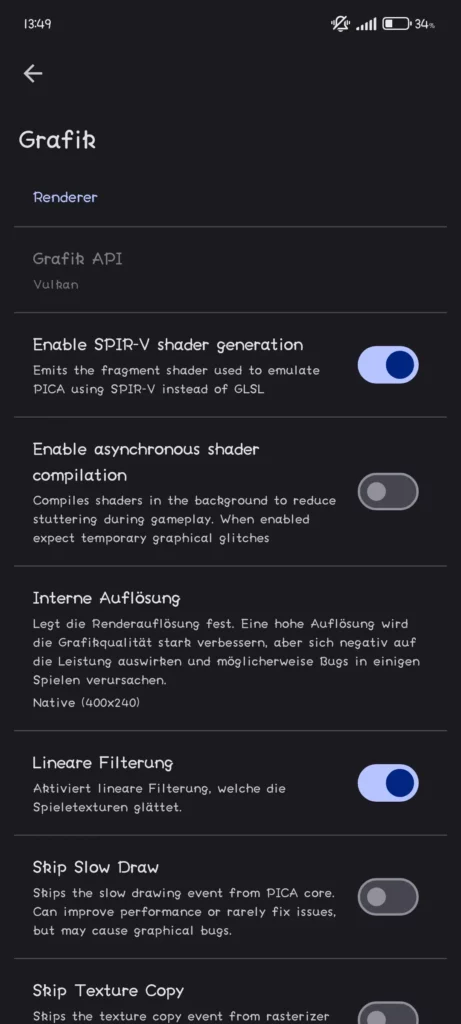 Citra Enhanced download android APK free - 3DS Emulator 