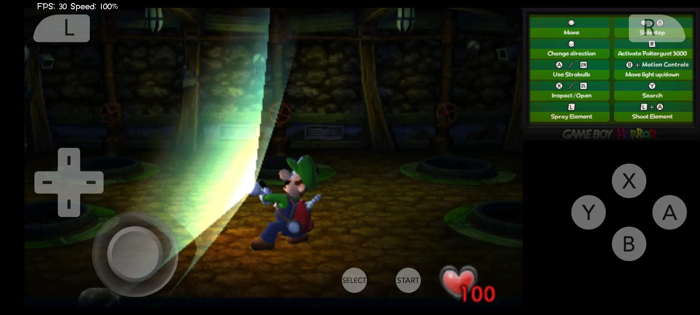 Descarga de Android de luigi's Mansion - Emulador 3DS - Lime3DS