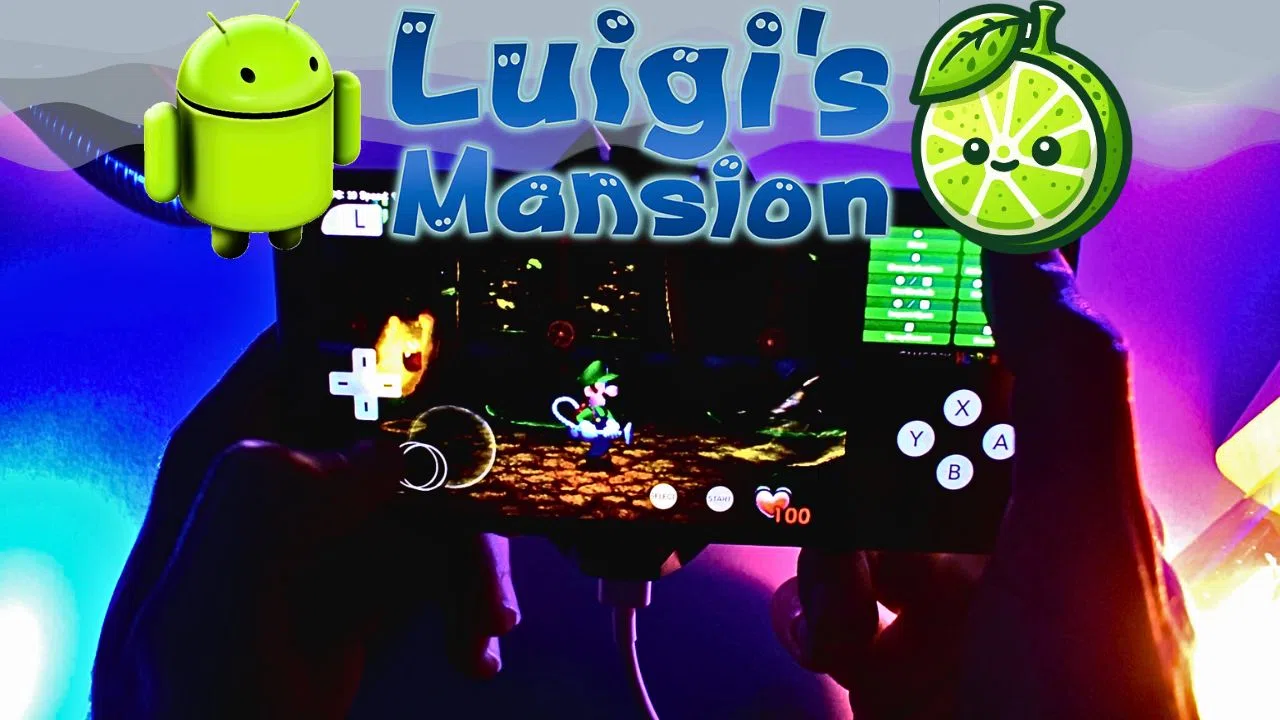 Descarga de Android de luigi's Mansion - Emulador 3DS - Lime3DS