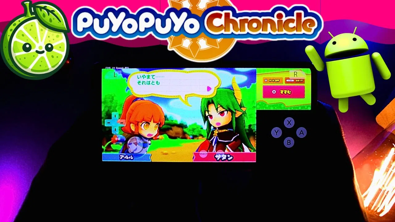 Descarga de Android Puyo Puyo Chronicle APK - Emulator 3ds - lime3ds