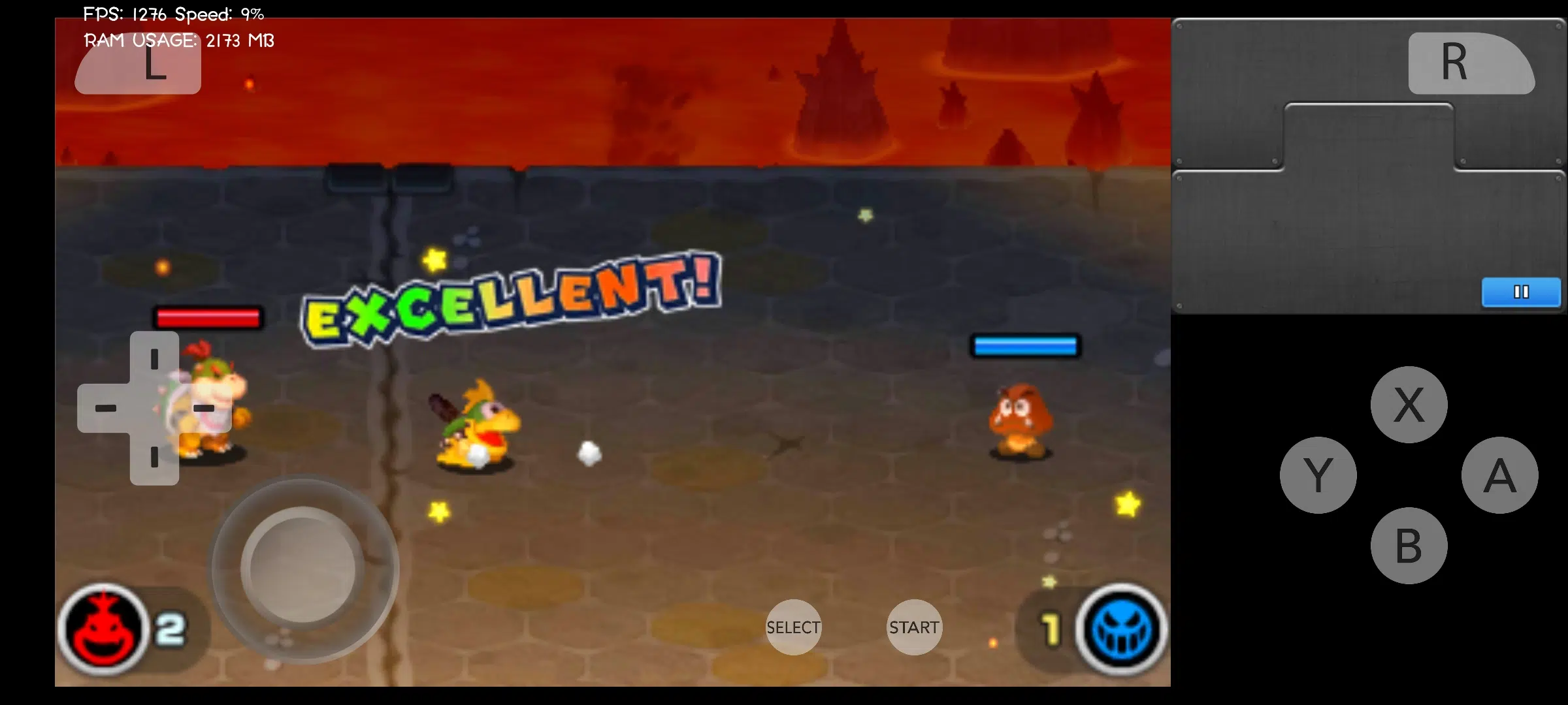 Apk Android Inside Story di Mario e Luigi Bowser - Emulatore 3DS - Citra migliorato