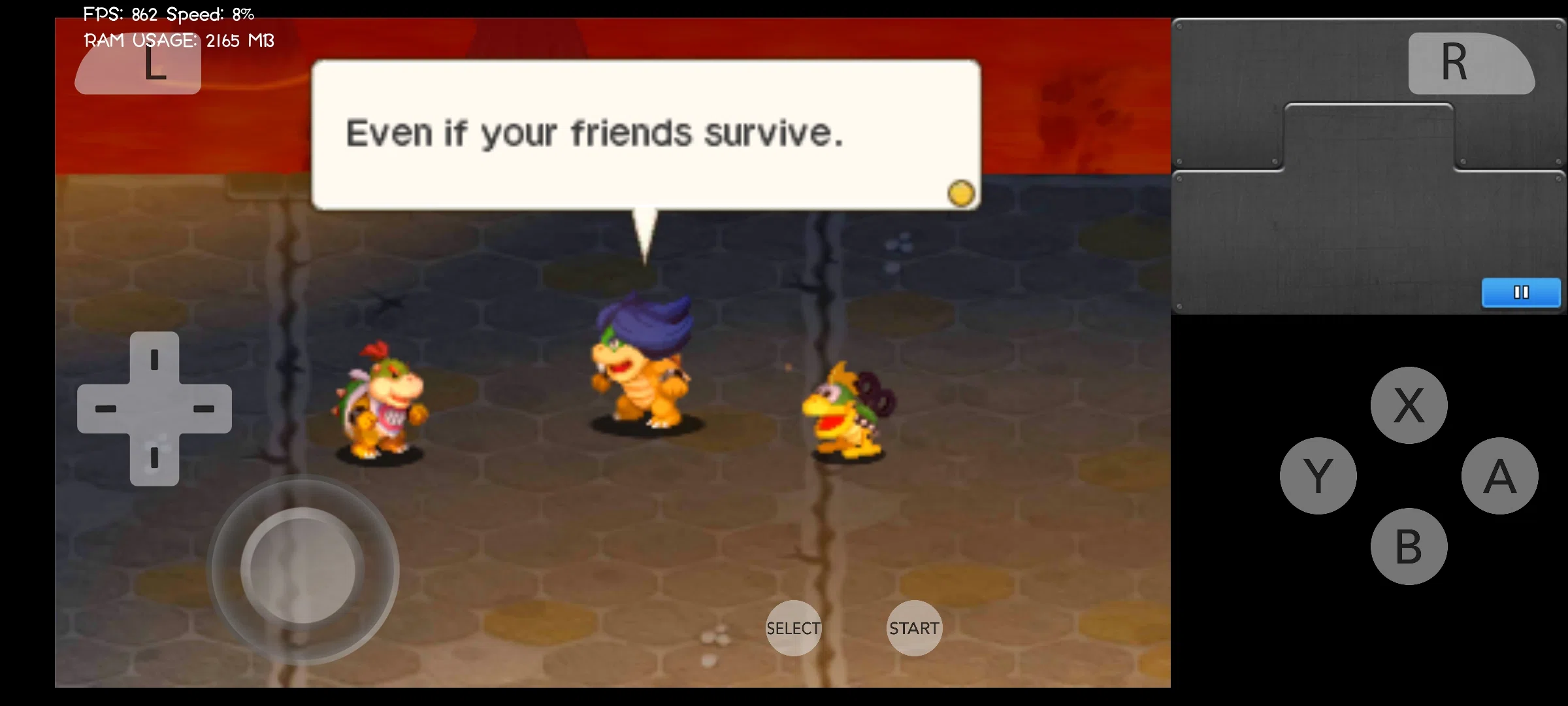 Apk Android Inside Story di Mario e Luigi Bowser - Emulatore 3DS - Citra migliorato