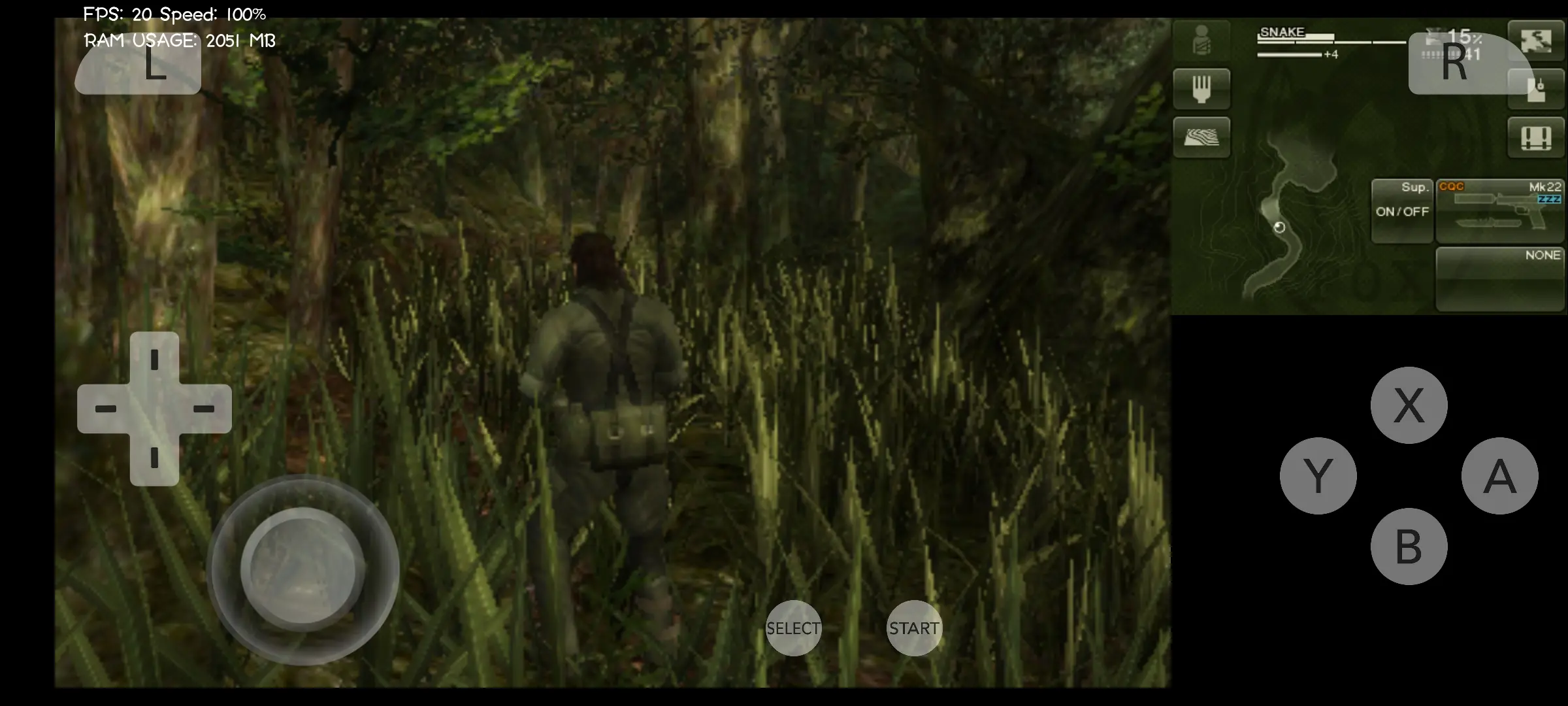 Metal Gear Solid 3 Snake Eater Android APK - Emulatore 3DS - Citra Enhanced