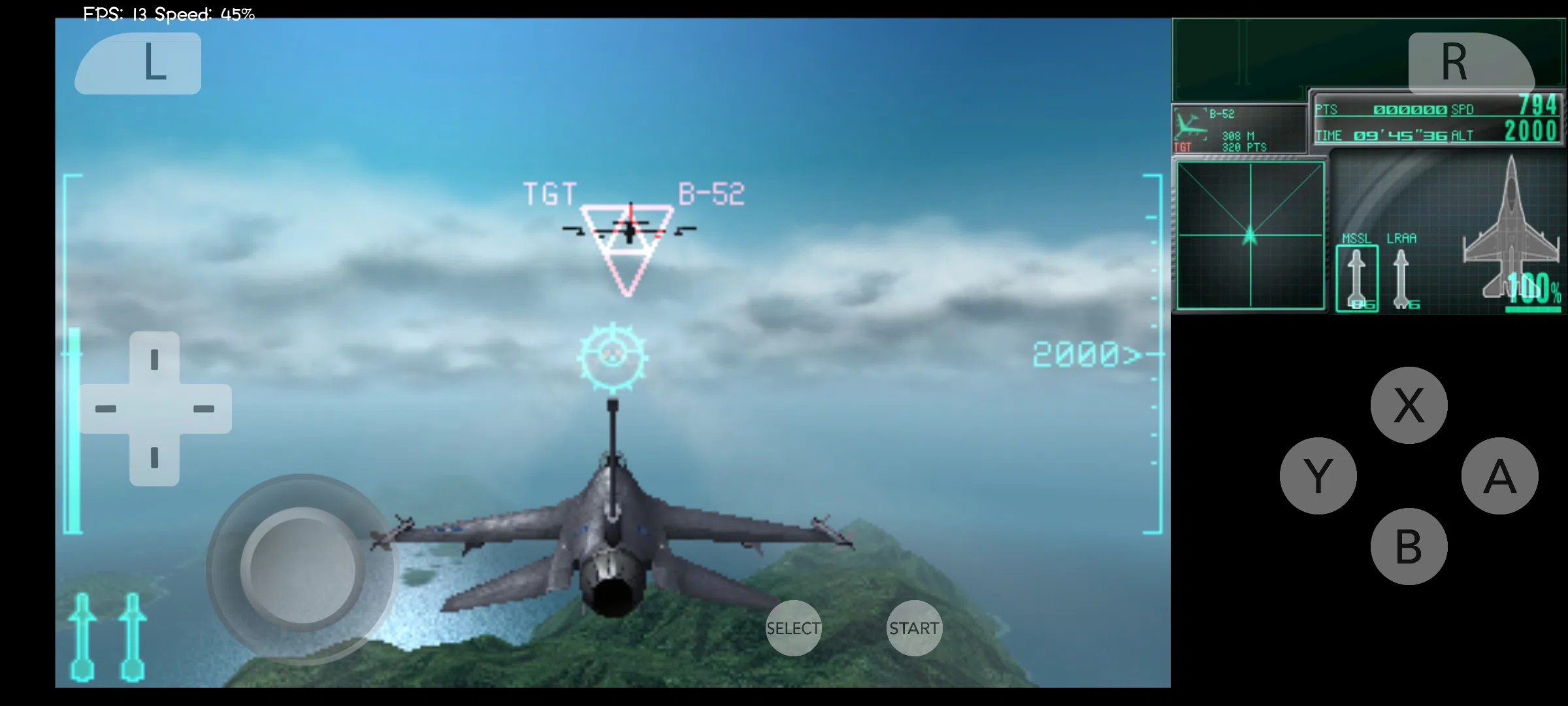 Descarga do emulador de Android legado de Ace Combat Assault Horizon - Lime3DS