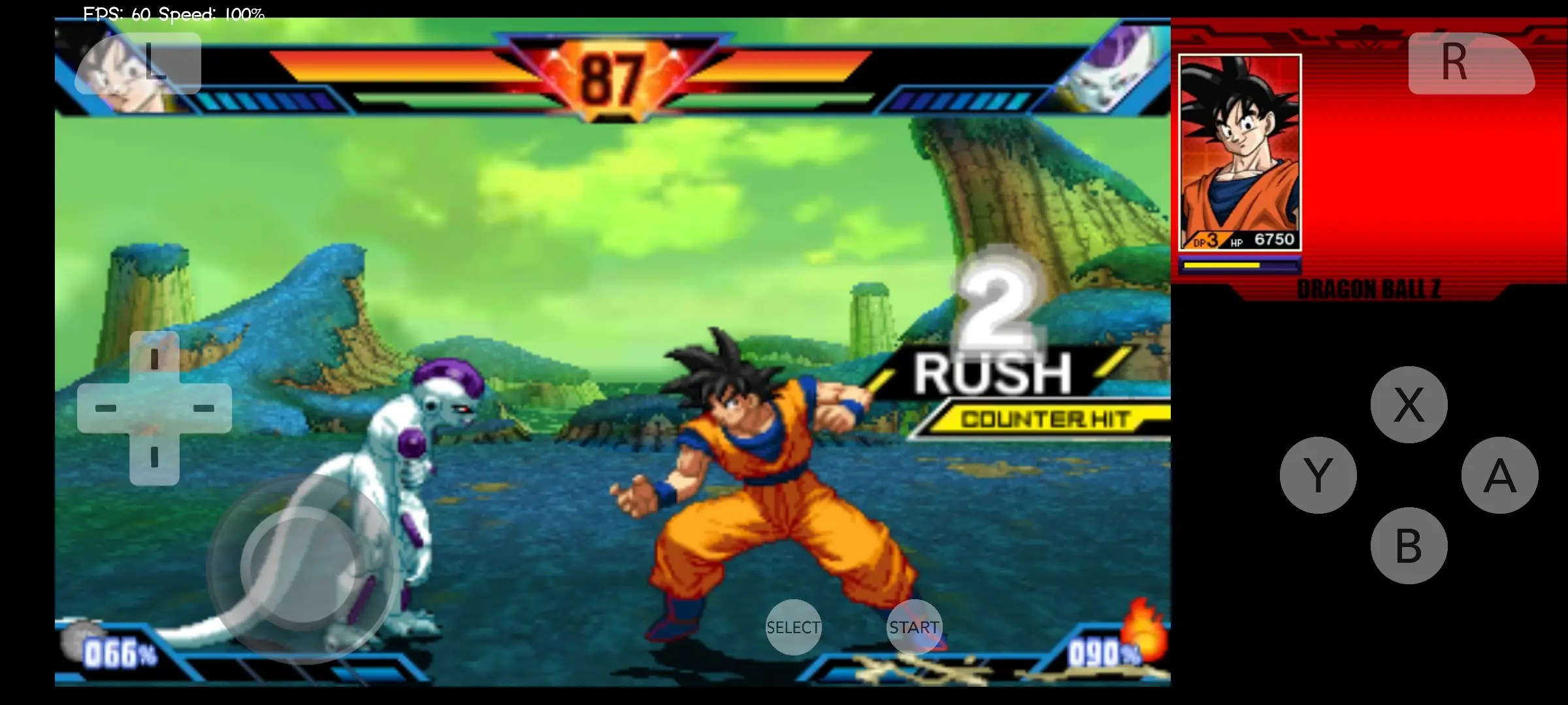 Descarga apk de Dragon ball z extreme butoden - emulador de Android 3ds - lime3ds