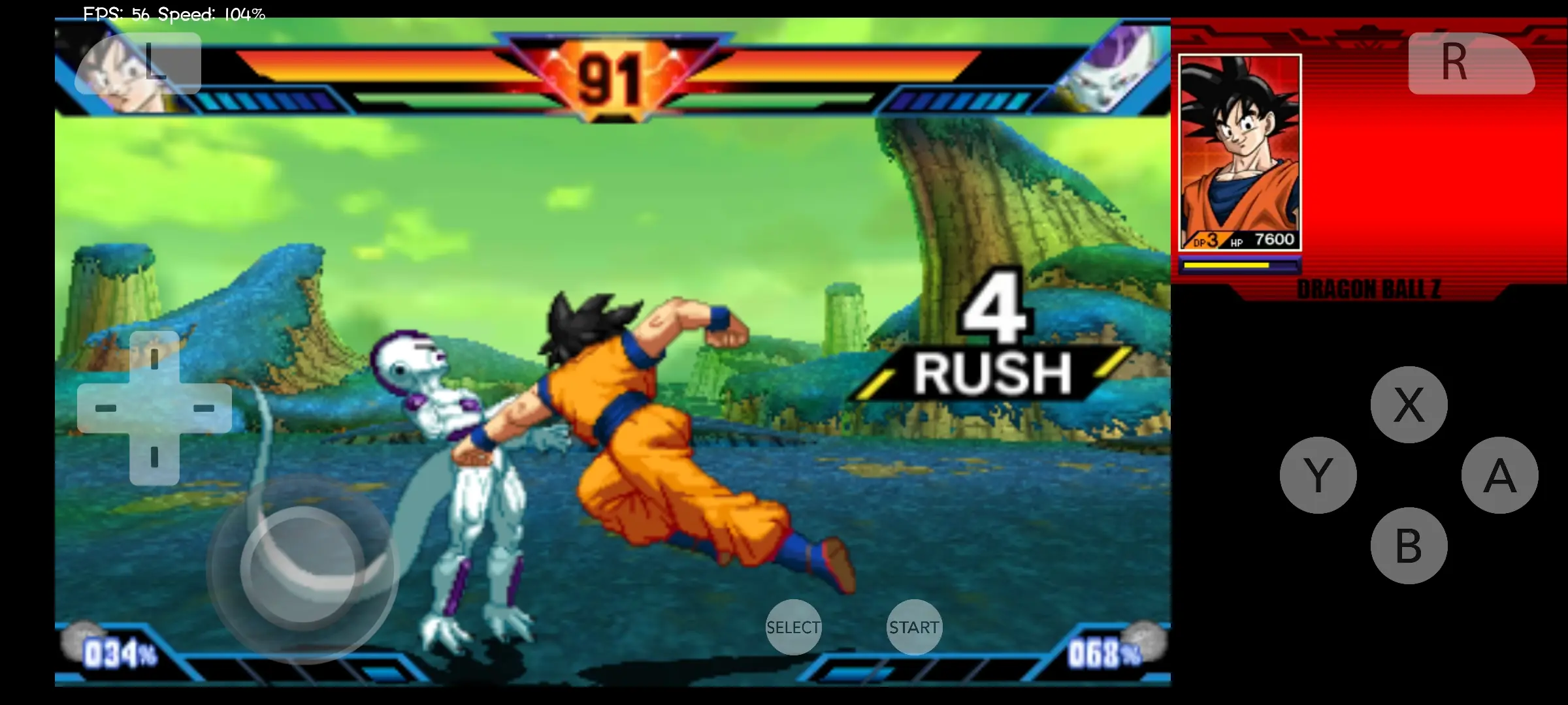 Descarga apk de Dragon ball z extreme butoden - emulador de Android 3ds - lime3ds