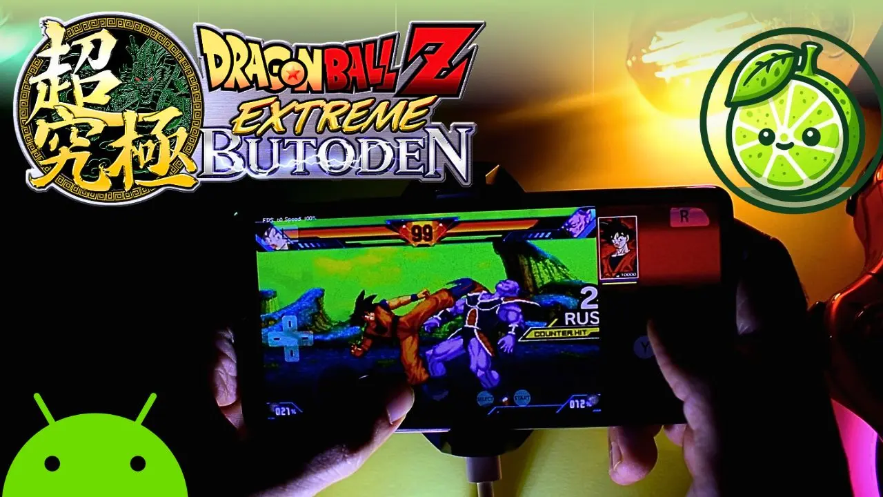 Descarga apk de Dragon ball z extreme butoden - emulador de Android 3ds - lime3ds