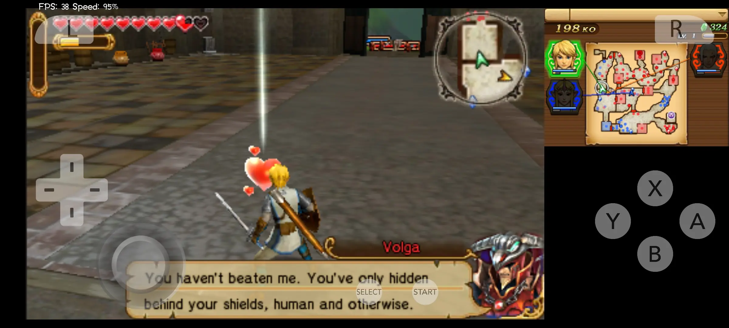 Hyrule Warriors Legends descarga de Android apk obb - Lime3ds Emulator