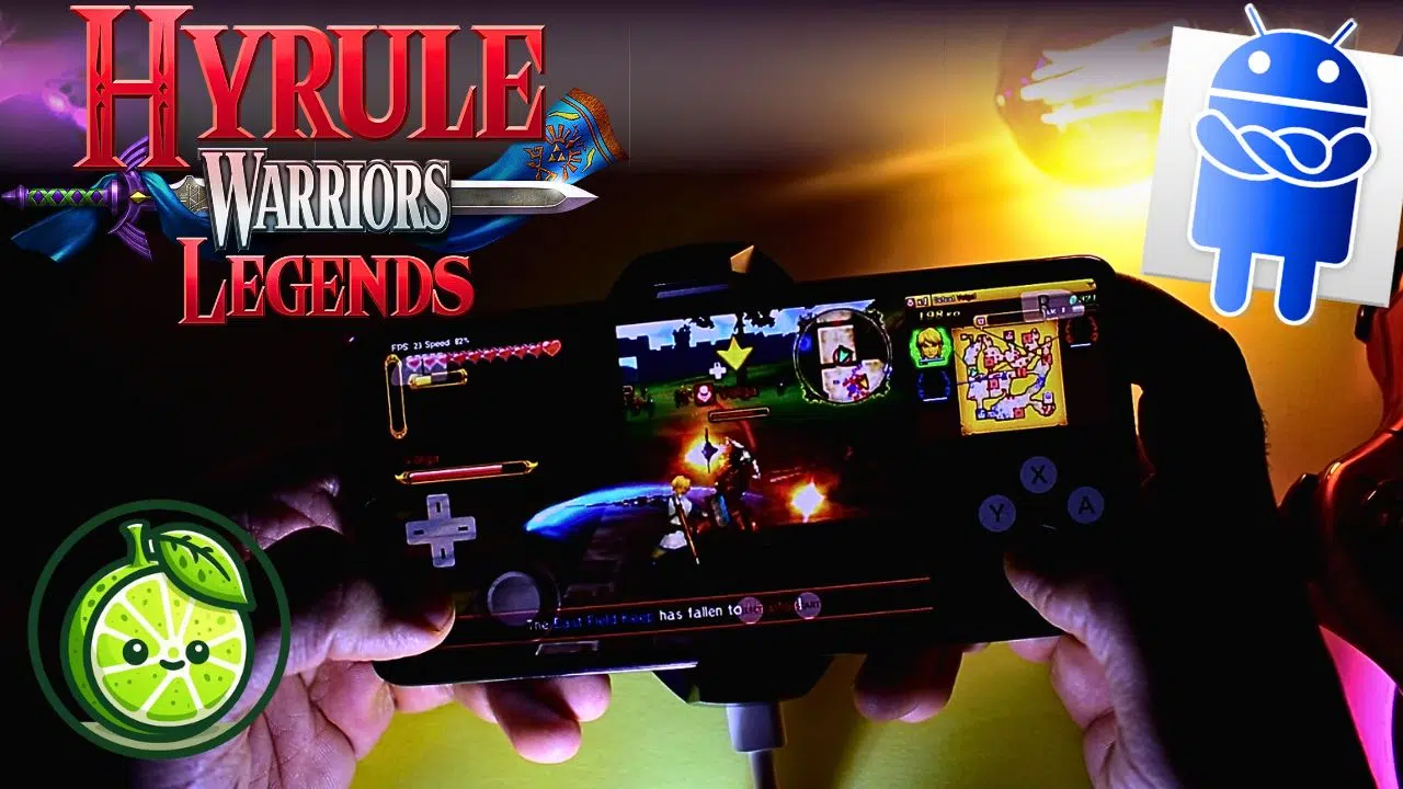 Hyrule Warriors Legends descarga de Android apk obb - Lime3ds Emulator