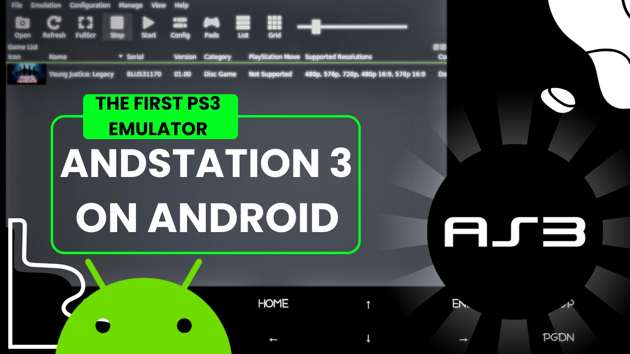 Andstation 3 Emulator – The First PS3 Emulator for Android [Offline APK Download]