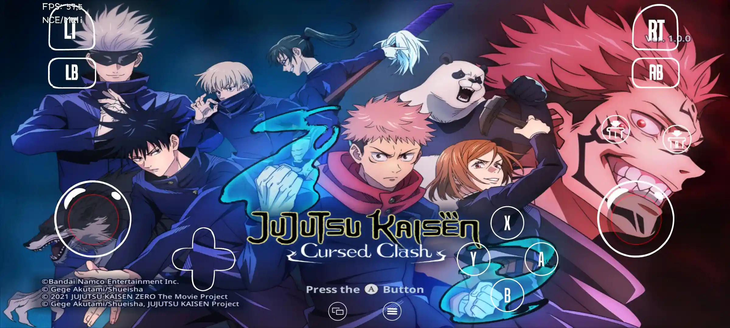 Jujutsu kaisen cursed clash apk download per android - Nyushu Emulator