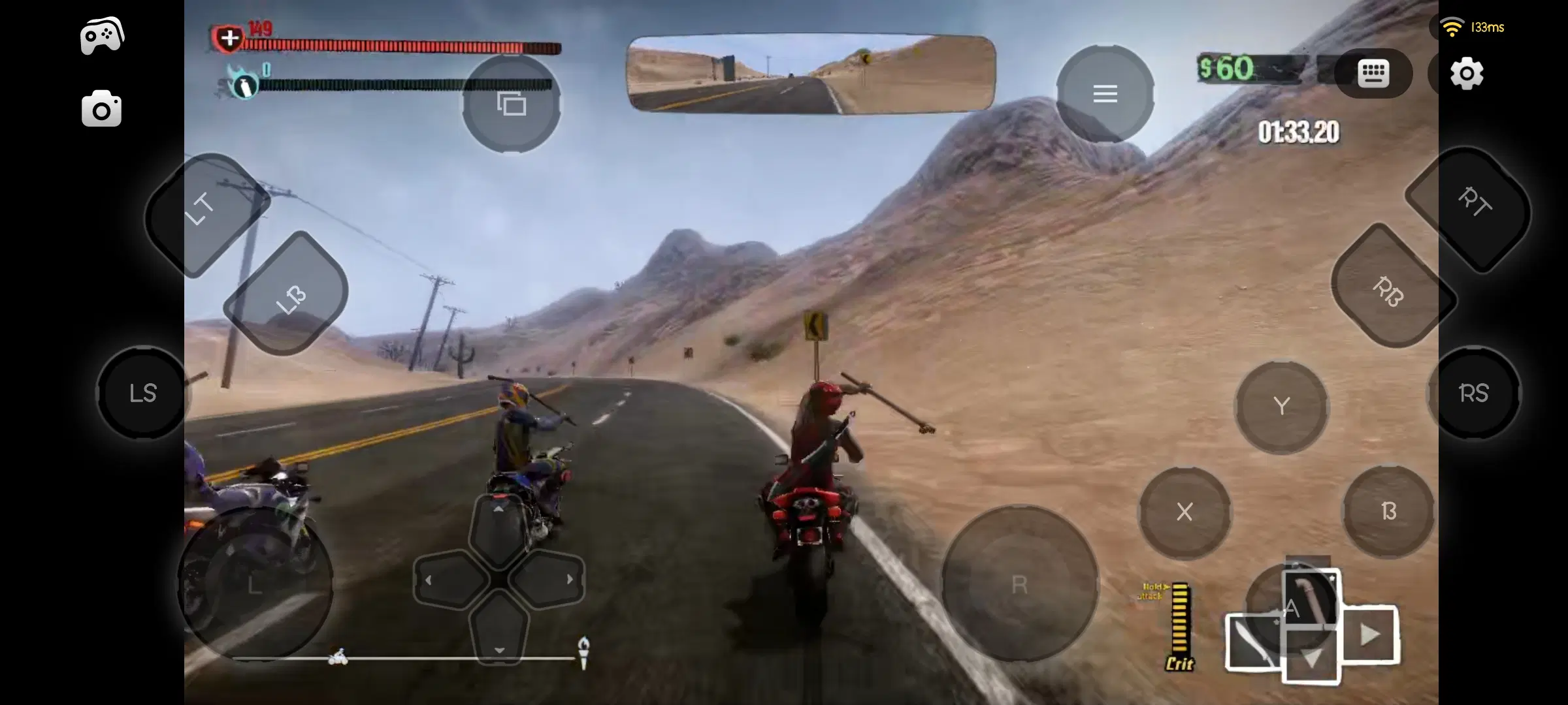 Изтегляне на Road Redemption за Android - PC версия