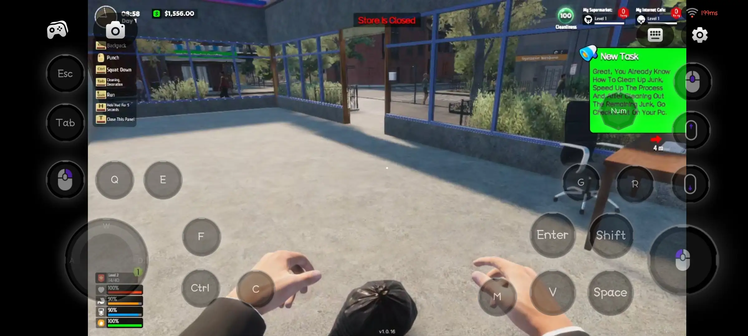 internet cafe & supermarket simulator 2024 free download android - Chikii App