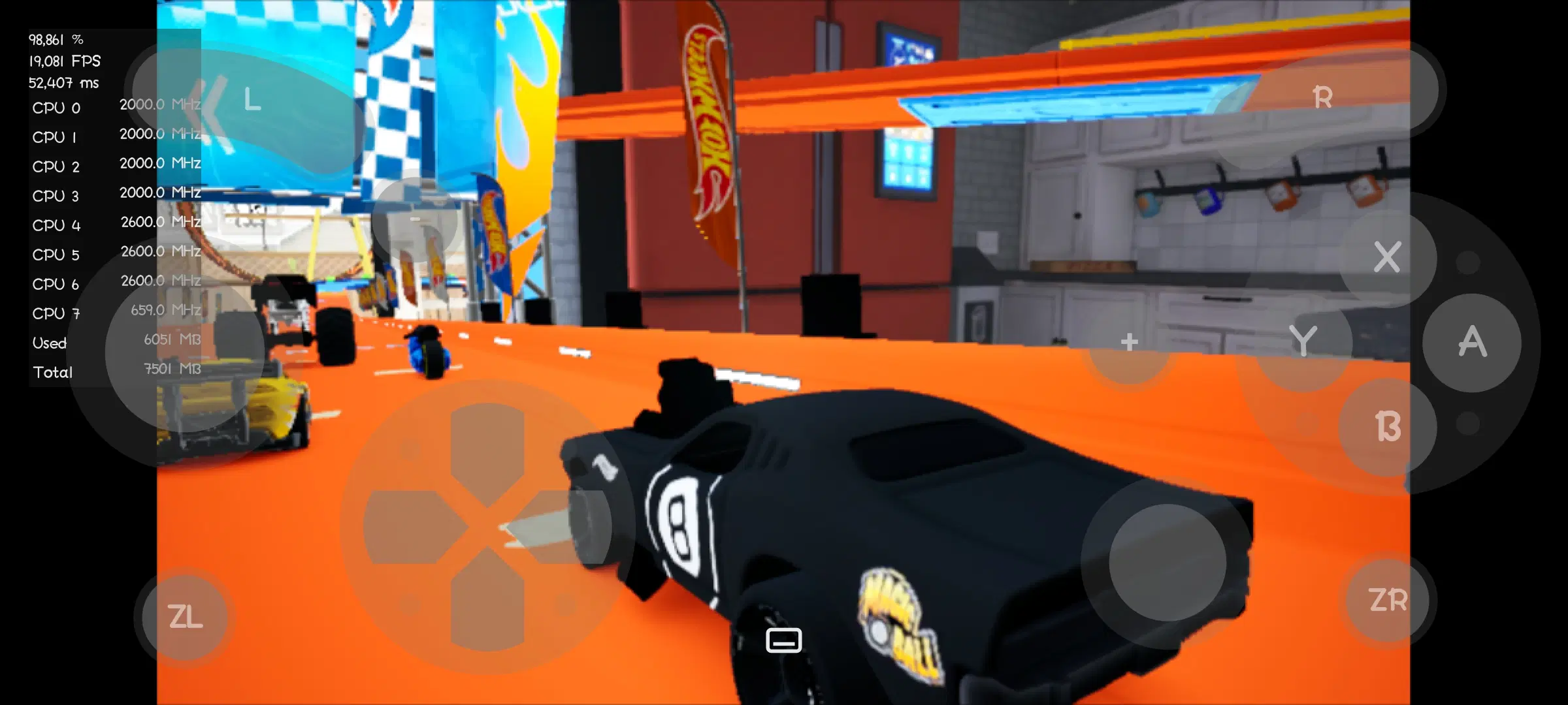 Hot Wheels Unleashed 2 turbŝargita androido - Kenji-NX Emulator APK