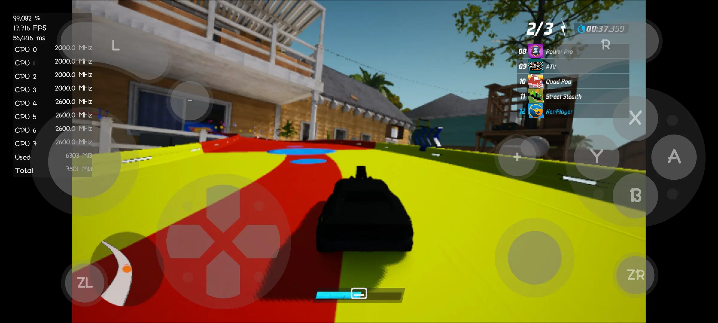 Hot Wheels Unleashed 2 turbŝargita androido - Kenji-NX Emulator APK