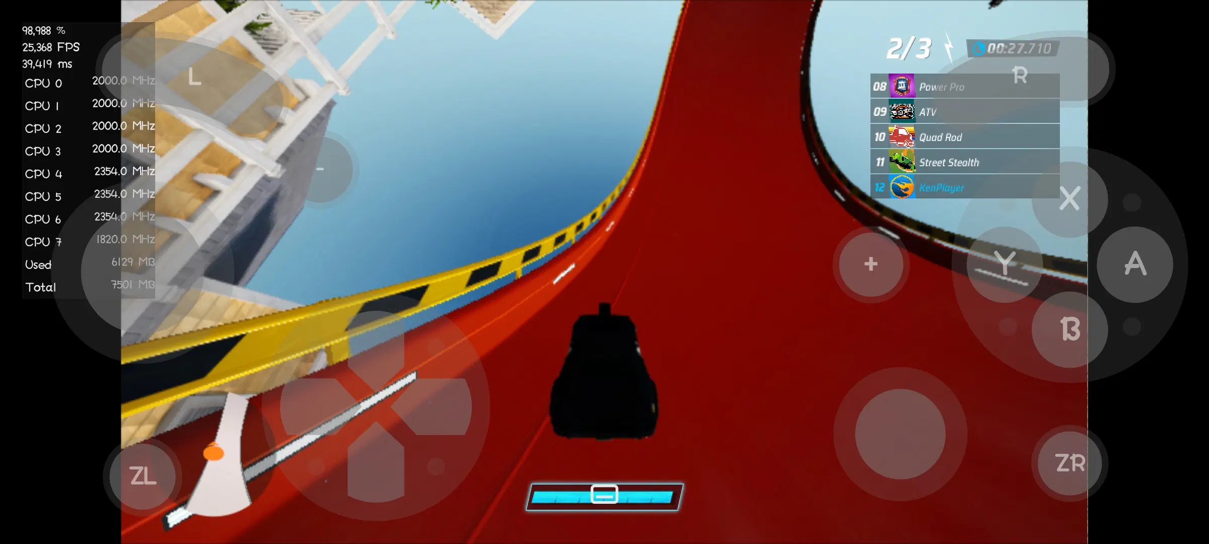 Hot Wheels Unleashed 2 turbŝargita androido - Kenji-NX Emulator APK