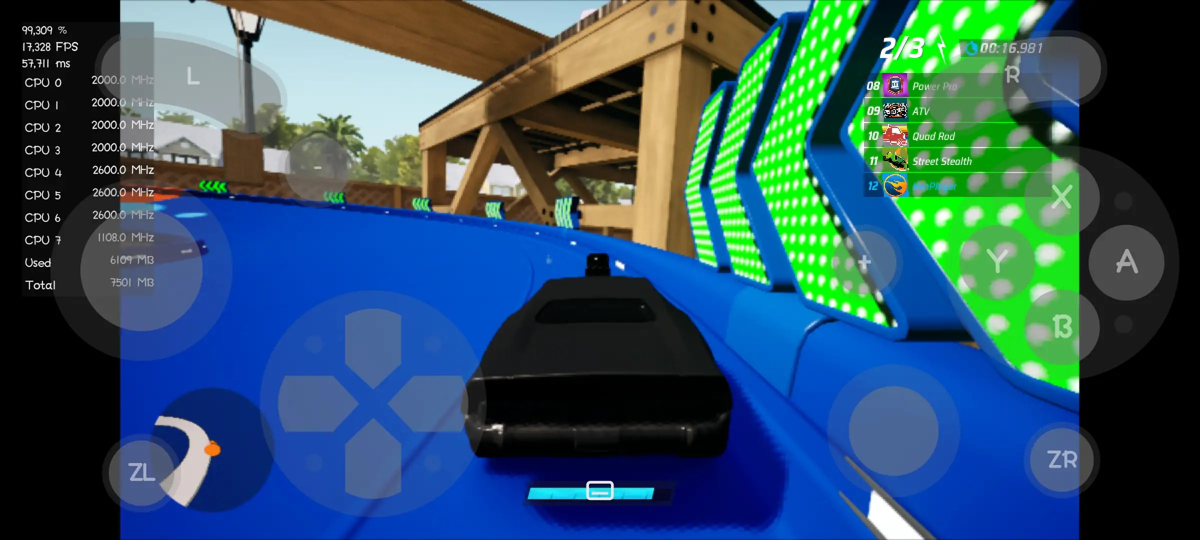 Hot Wheels Unleashed 2 turbŝargita androido - Kenji-NX Emulator APK