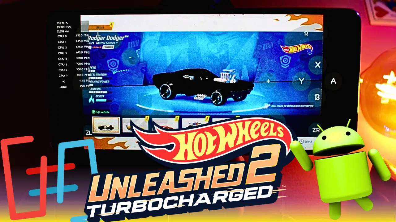 Hot Wheels Unleashed 2 turbŝargita androido - Kenji-NX Emulator APK