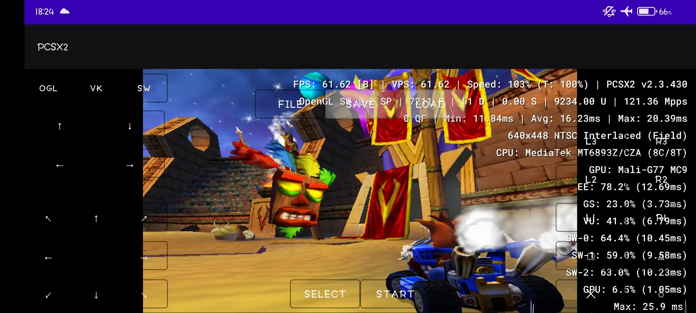Crash Nitro Kart PS2 Android - PCSX2 Emulator APK