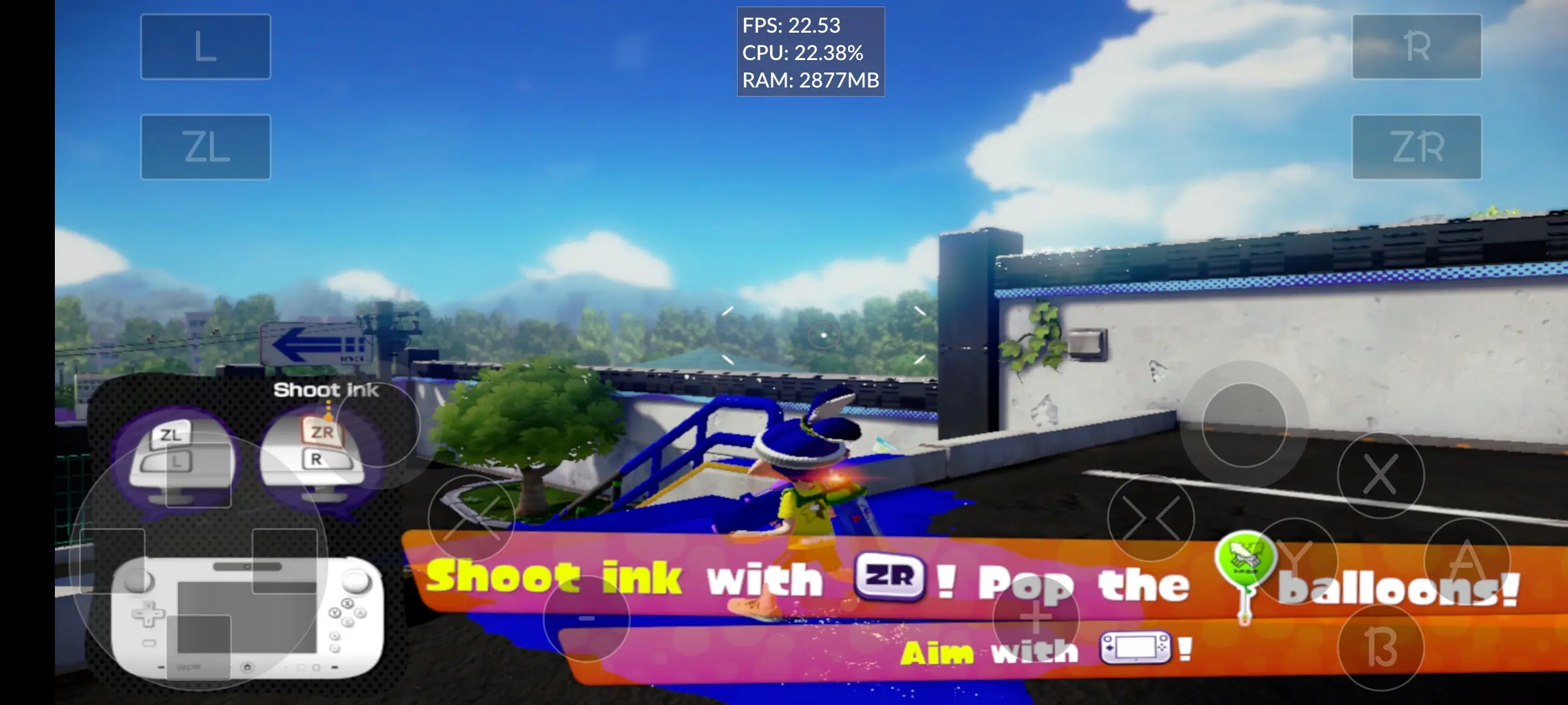 splatoon-ის ანდროიდის თამაში - Cemu Wii ემულატორი