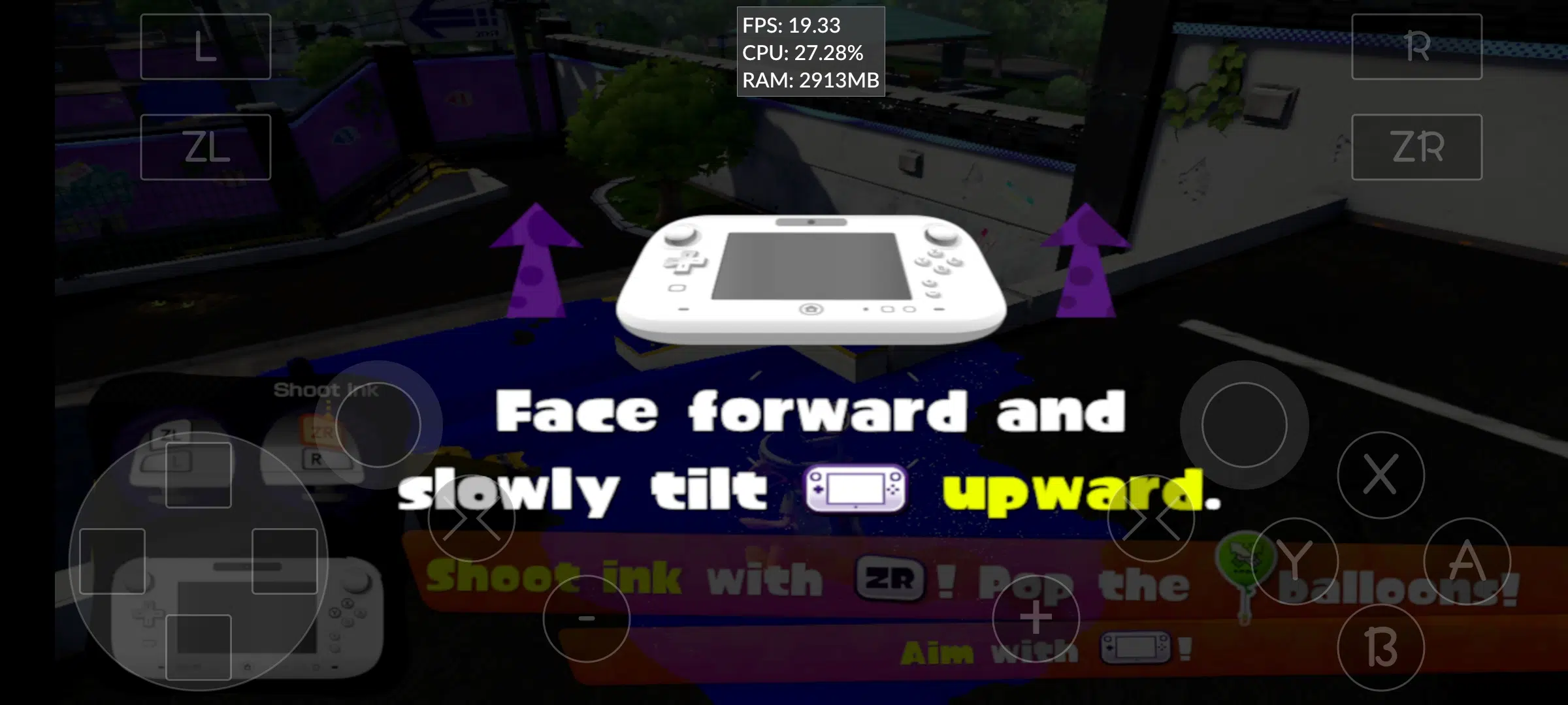 splatoon-ის ანდროიდის თამაში - Cemu Wii ემულატორი