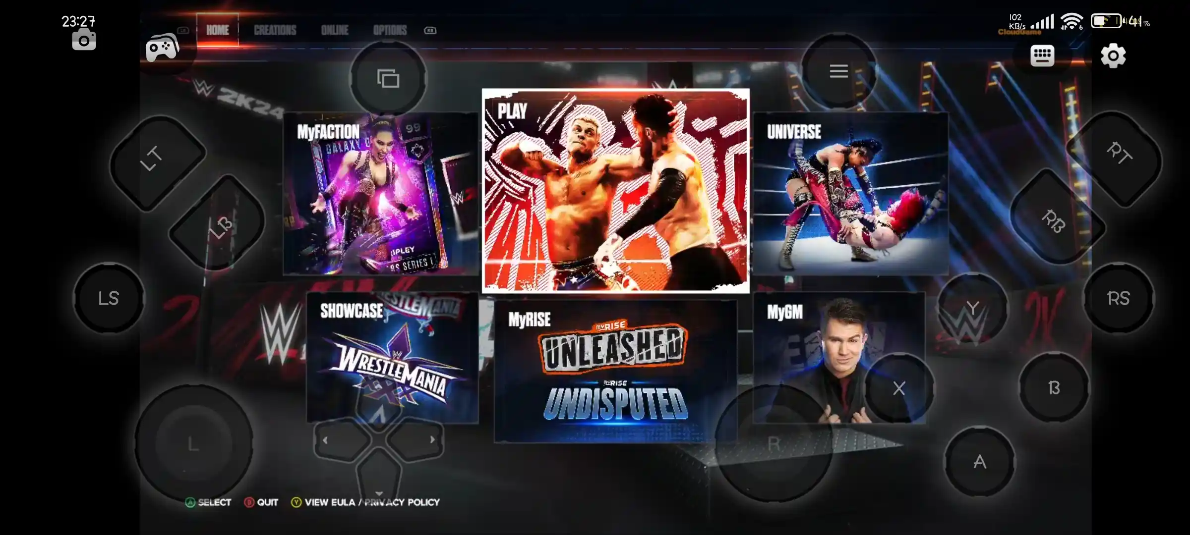 Спампаваць гульню wwe 2k25 для андроіда бясплатна - Chikii