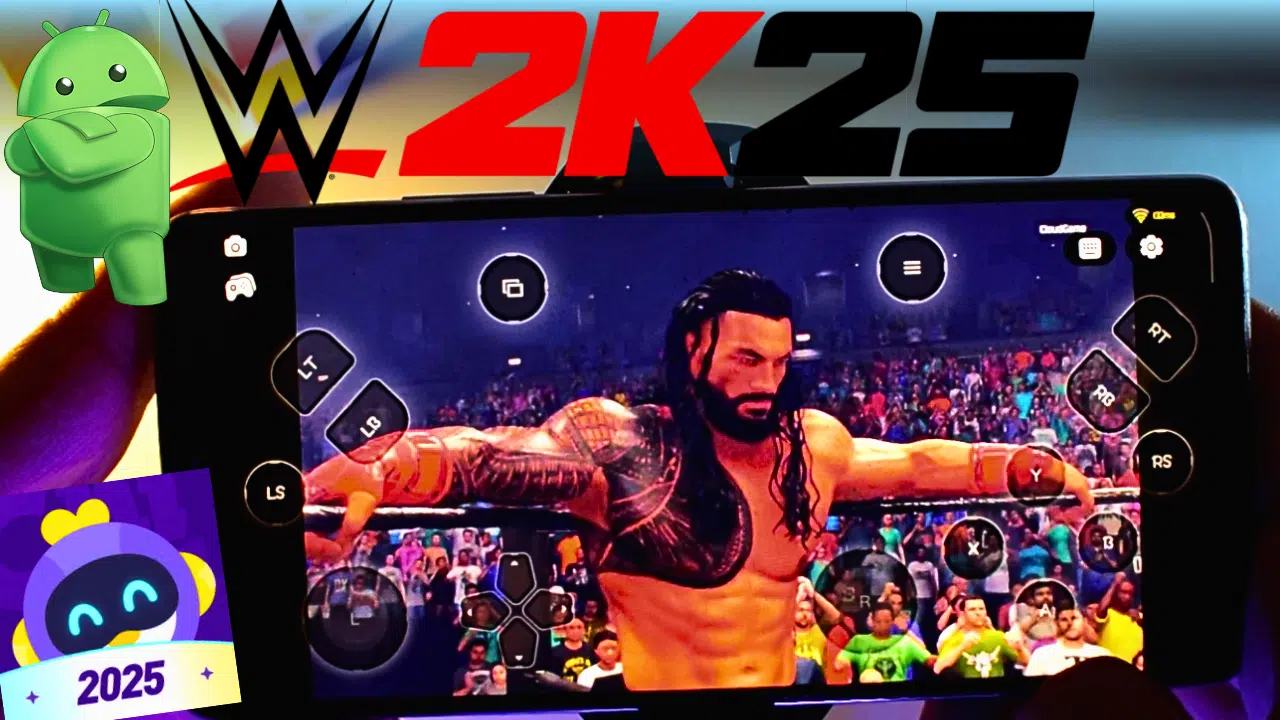 Спампаваць гульню wwe 2k25 для андроіда бясплатна - Chikii
