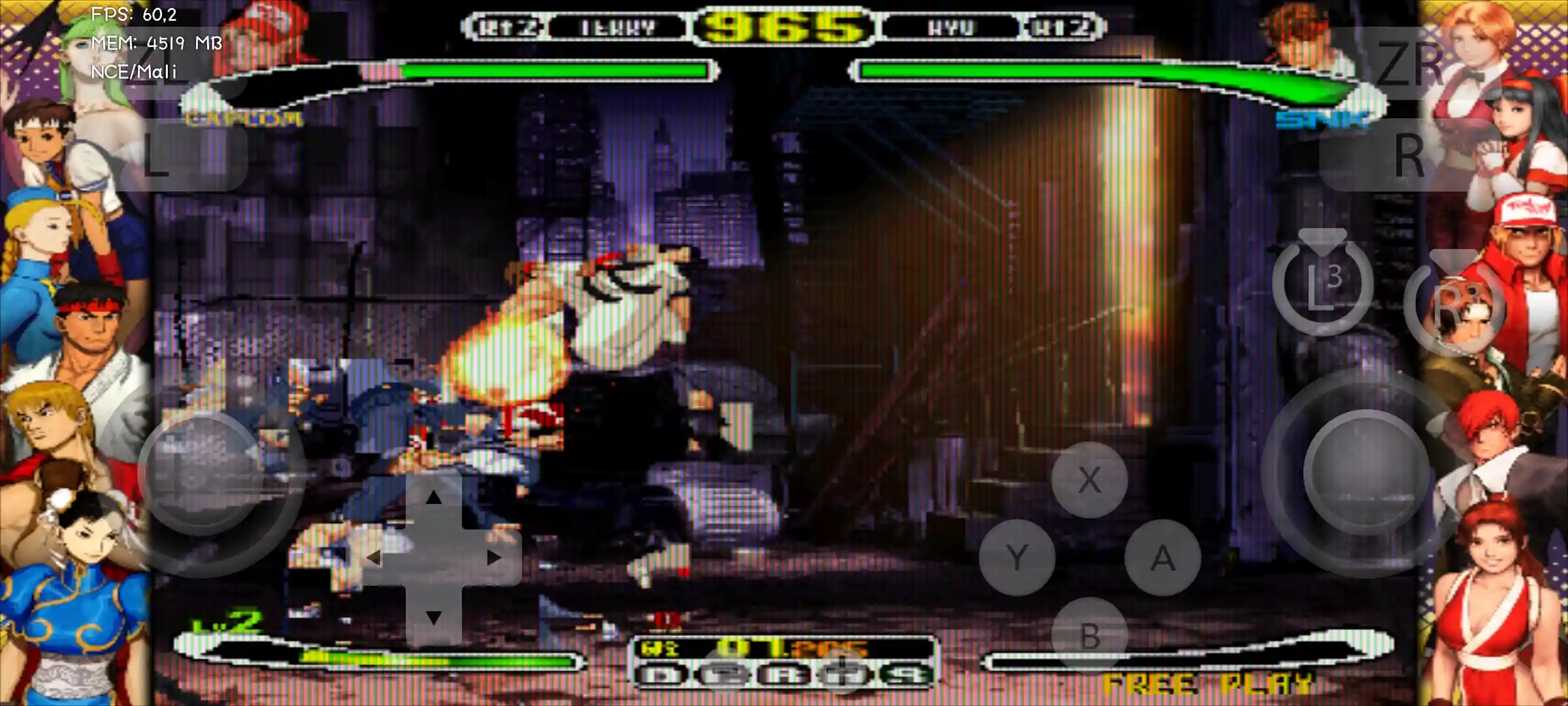 Capcom Fighting Collection 2 emulator android - Nyushu Emulator