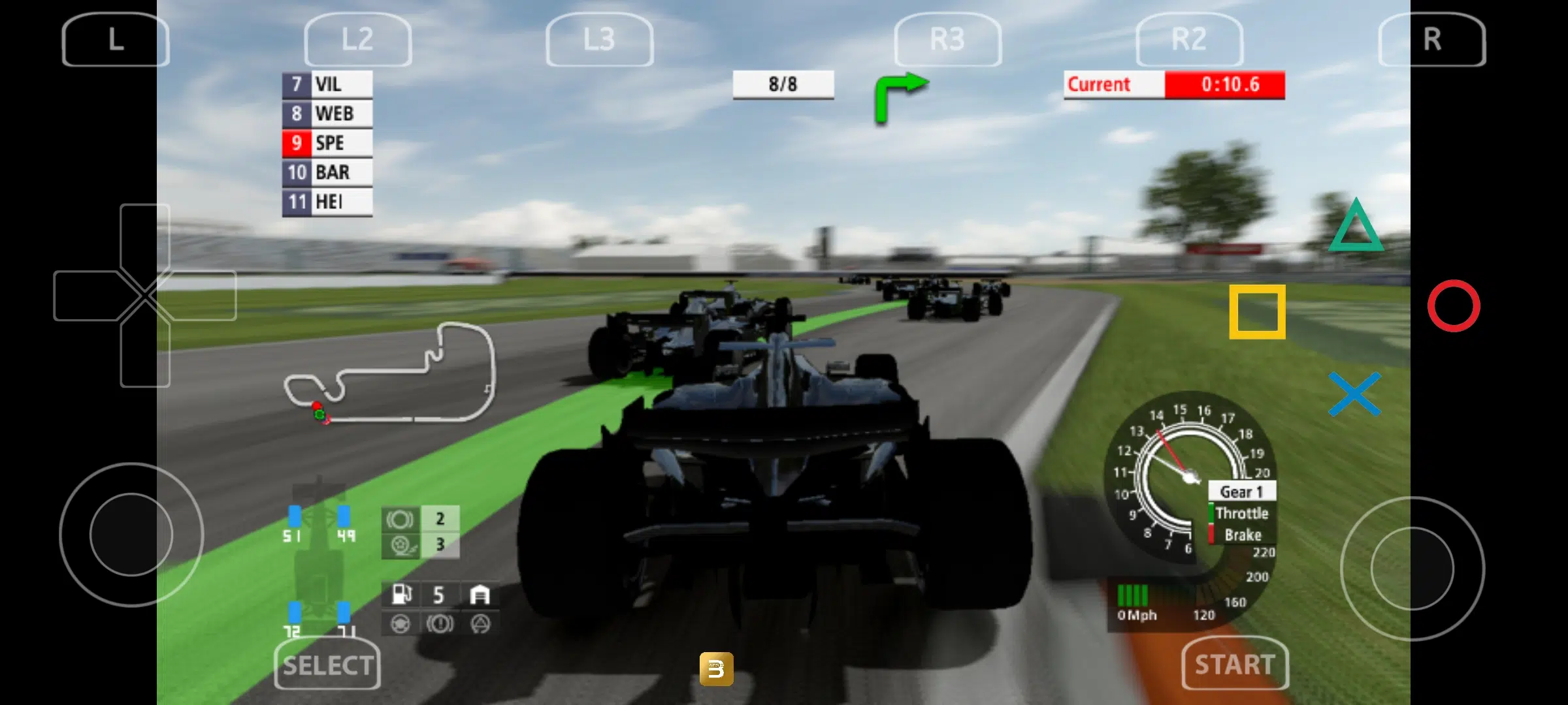 Formula one championship edition android - aPS3e PS3 Emulator