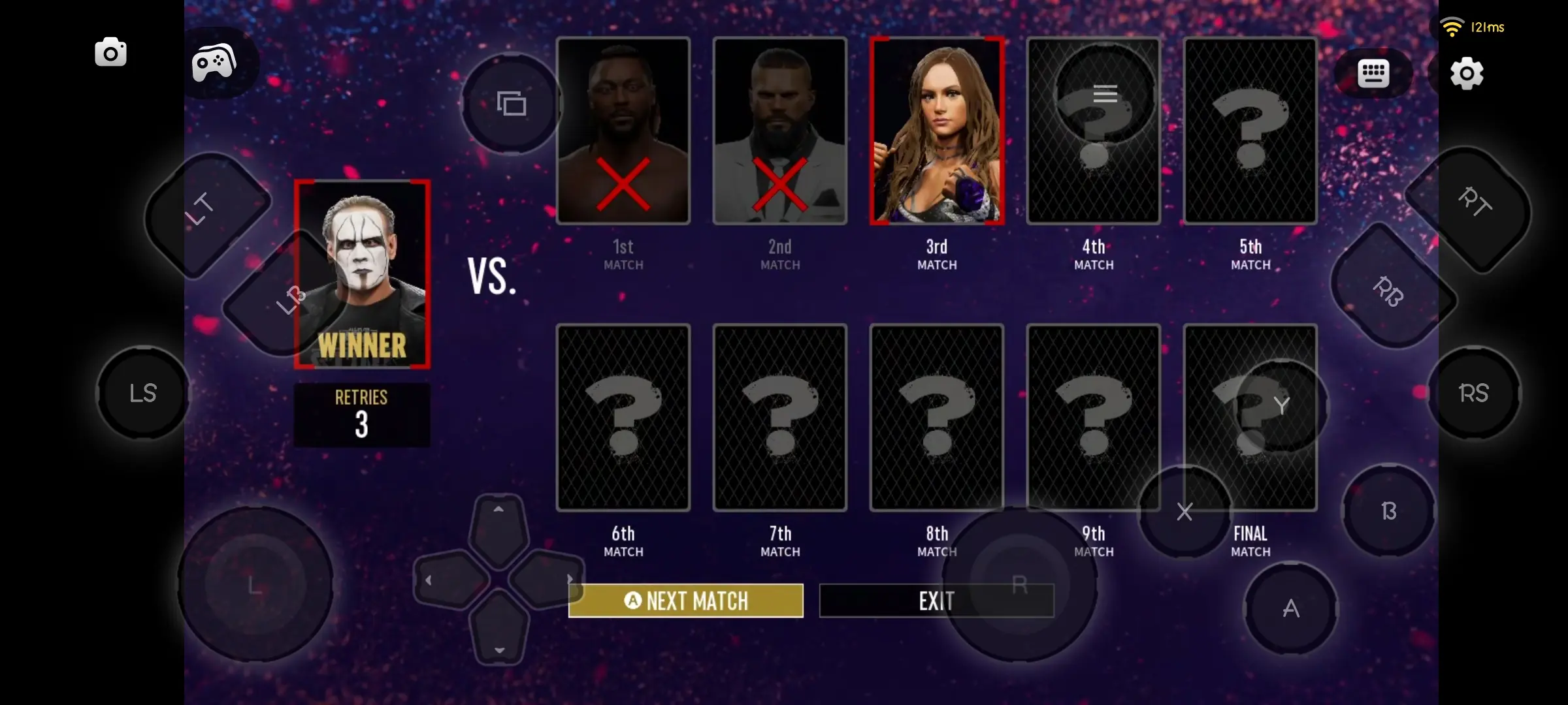 Як гуляць у AEW Fight Forever на Android бясплатна - праграма Chikii