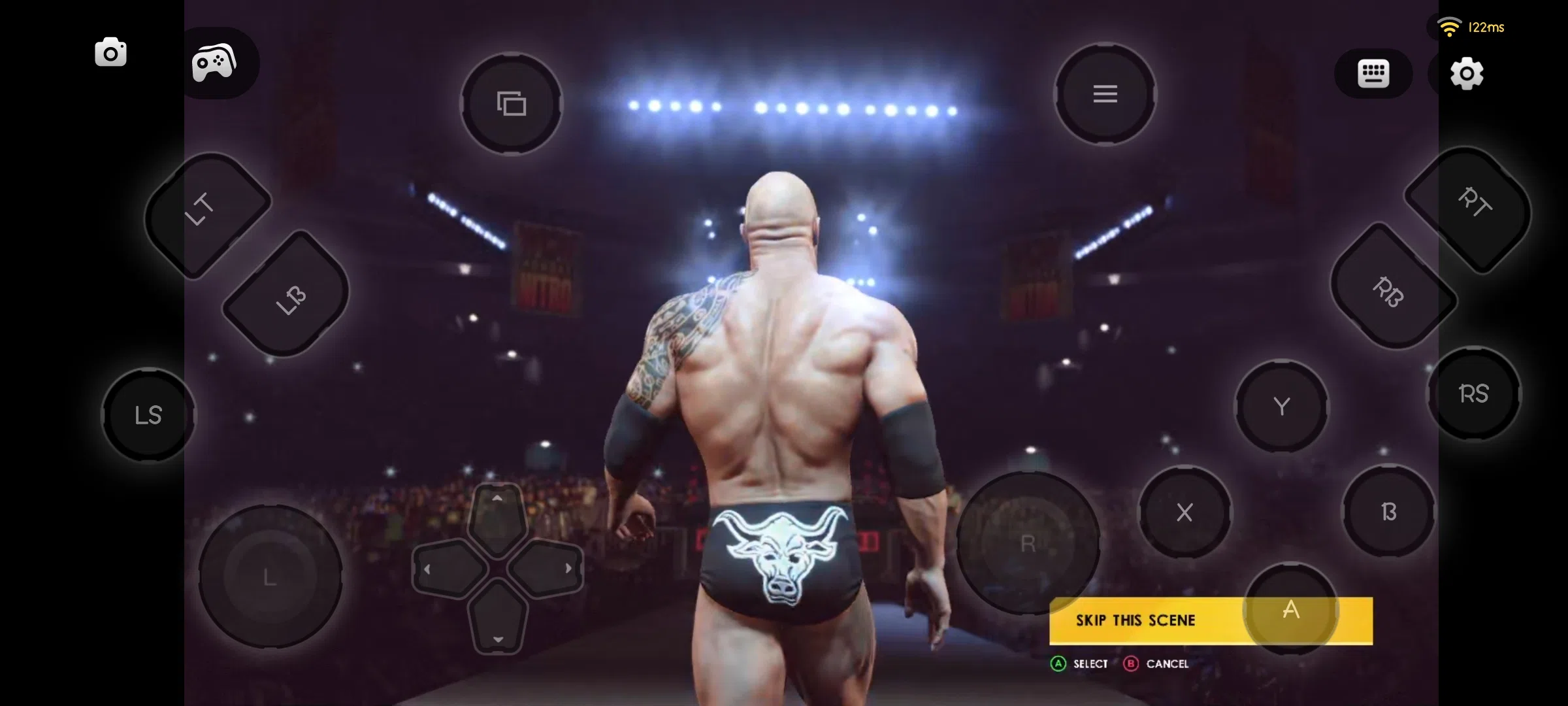 Як гуляць у wwe 2k22 на Android - праграма Chikii