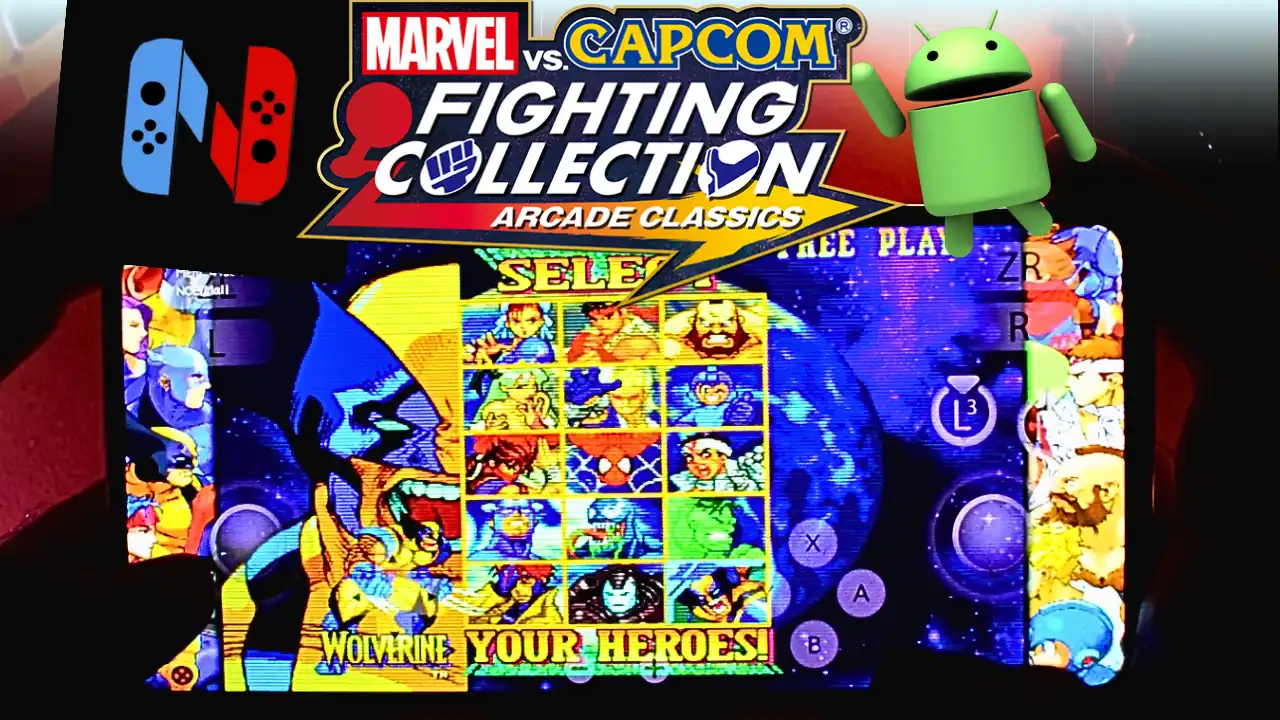 how to play marvel vs capcom on android - Nyushu Emulator