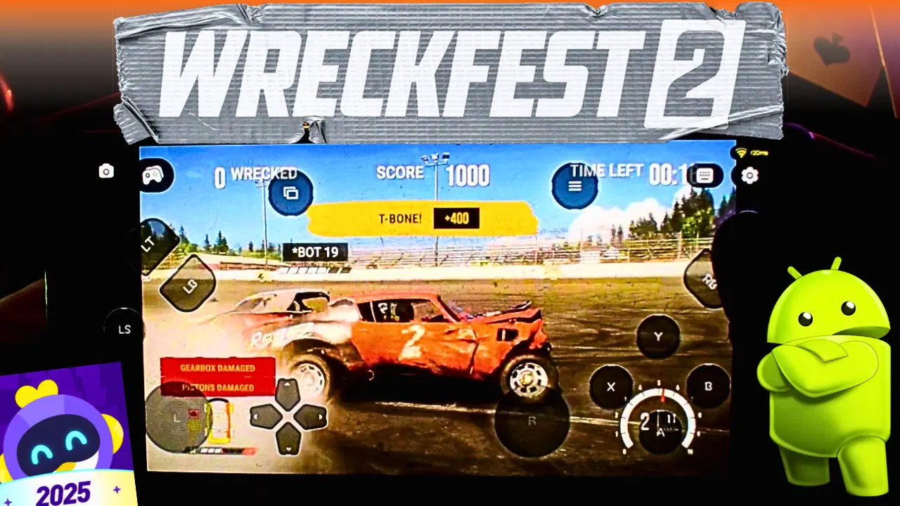 როგორ ვითამაშოთ wreckfest 2 ანდროიდზე - Chikii აპლიკაცია