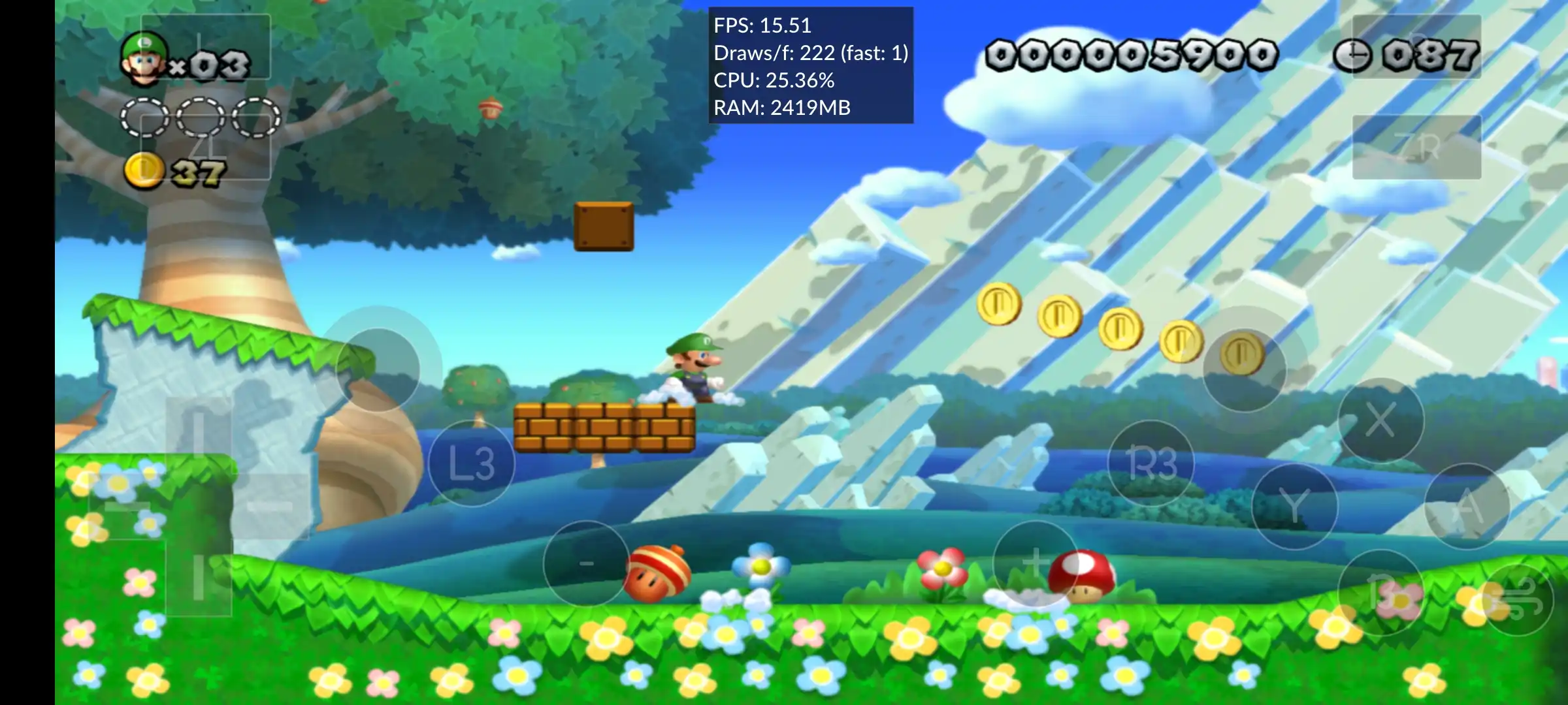 New Super Luigi U android apk download - Cemu Emulator