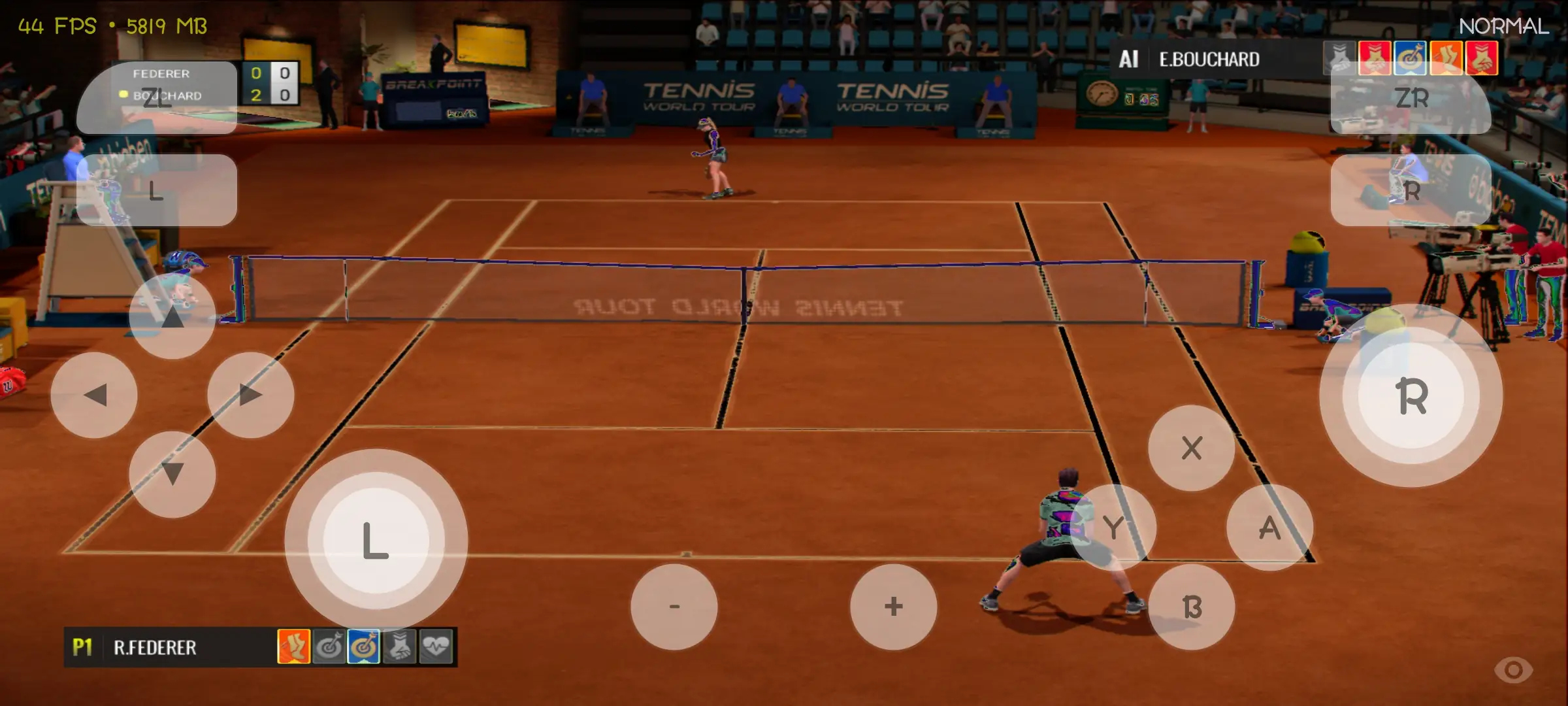 tennis world tour android - Pine Emulator android
