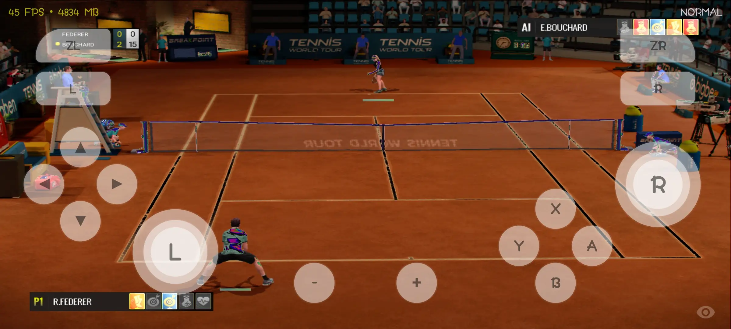 tennis world tour android - Pine Emulator android